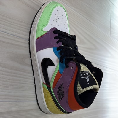 Nike Women's Air Jordan 1 Mid "Multi Color"