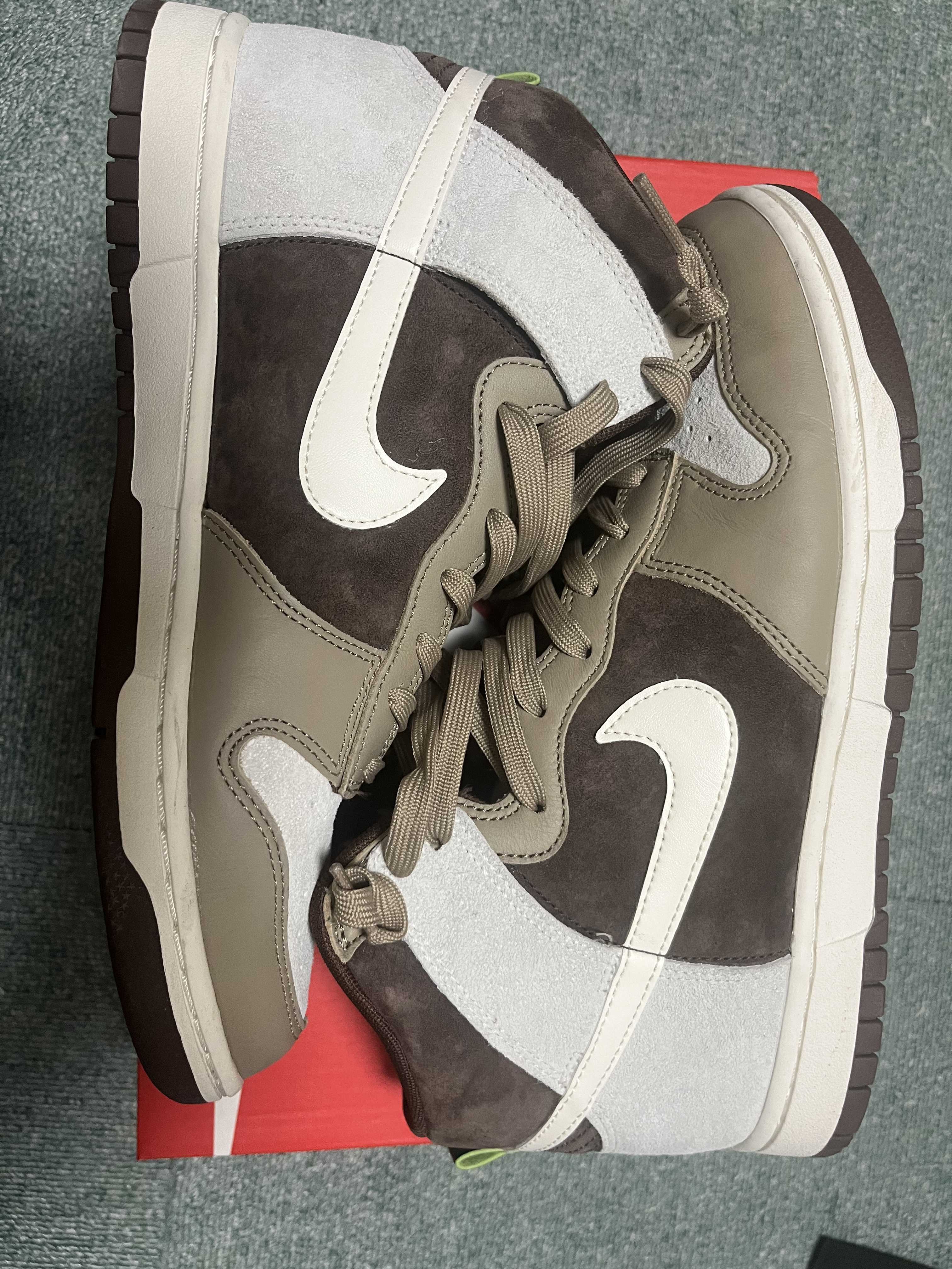 Nike Dunk High PRM "Light Chocolate"