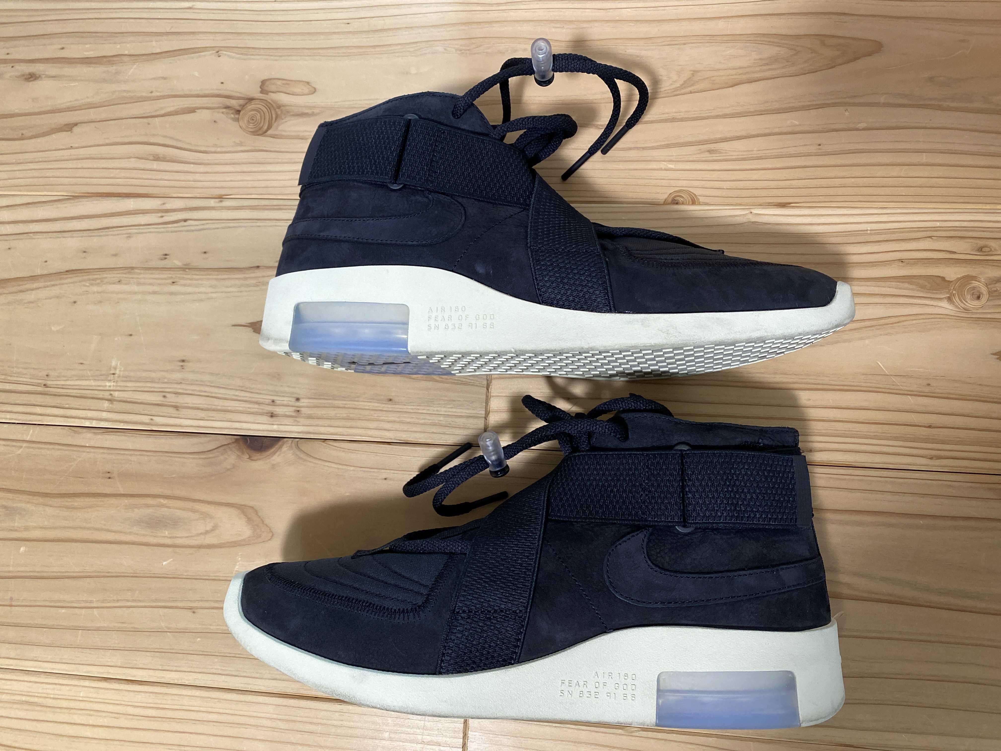 FEAR OF GOD × Nike Air Fear Of God Raid "Black"