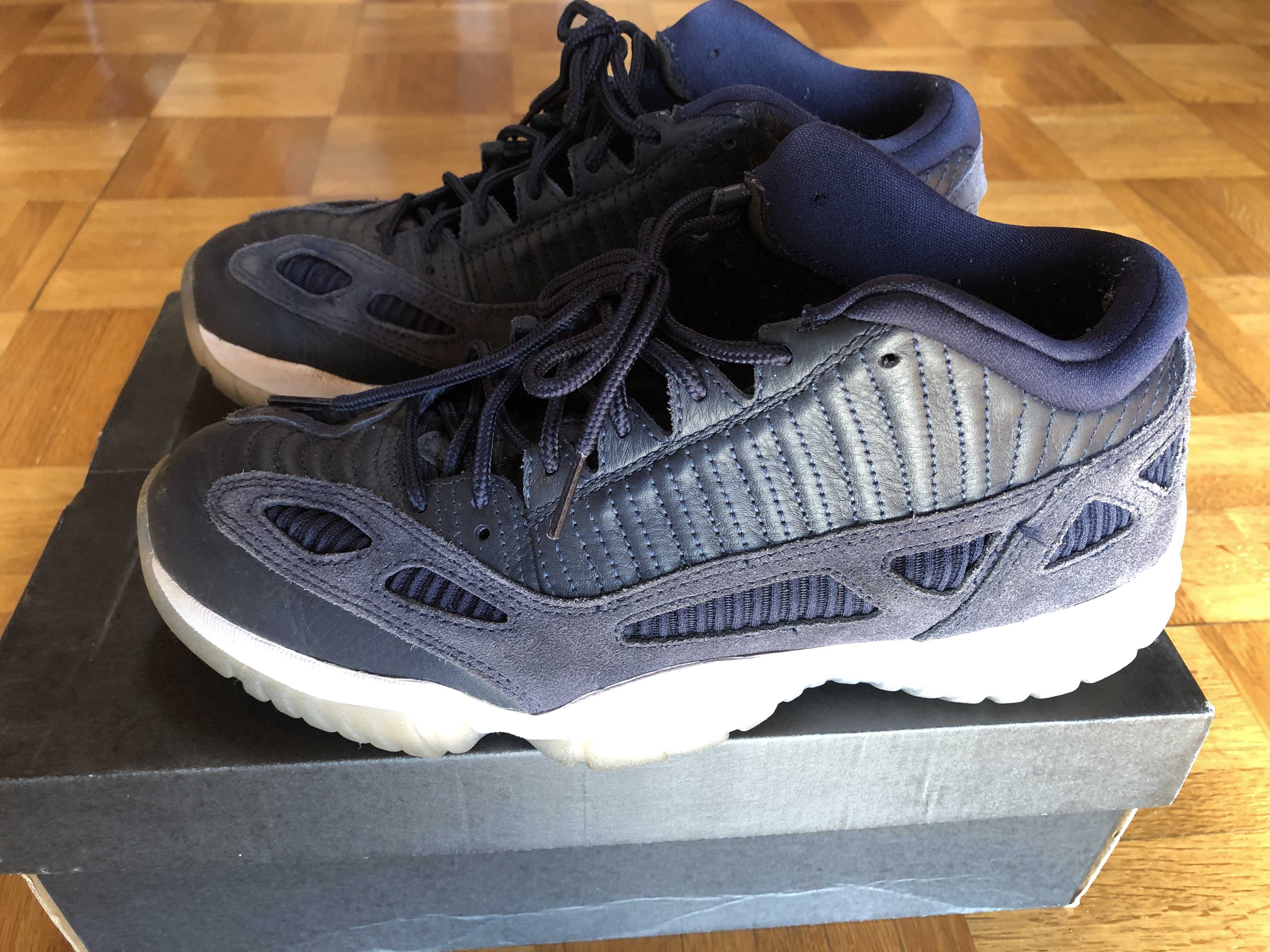 NIKE AIR JORDAN 11 RETRO LOW IE "OBSIDIAN"