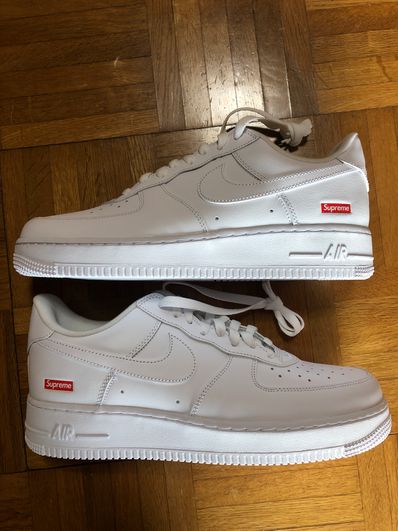 Supreme × Nike Air Force 1 Low "White"