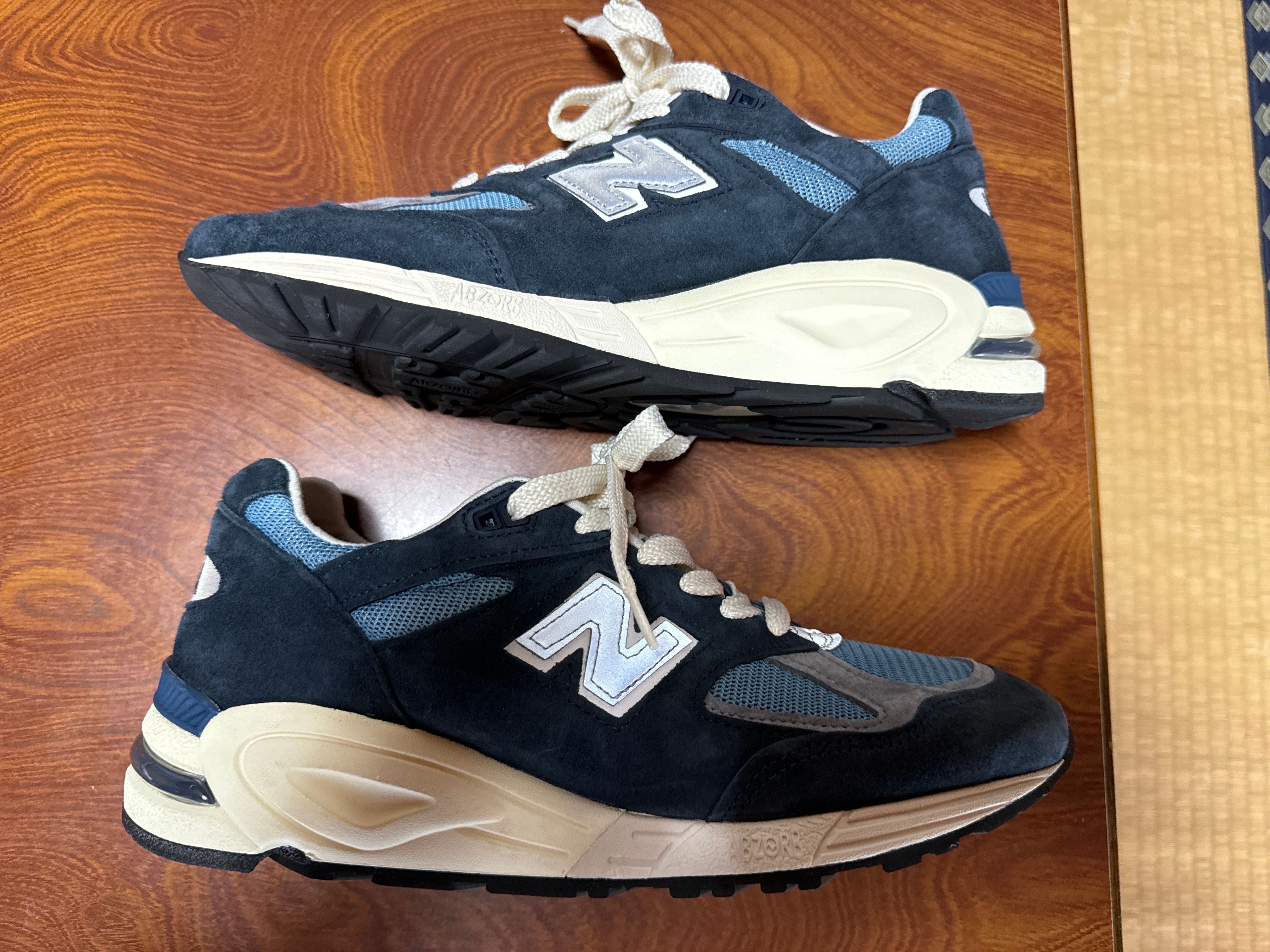 New Balance 990V2 "Navy/Castlerock"