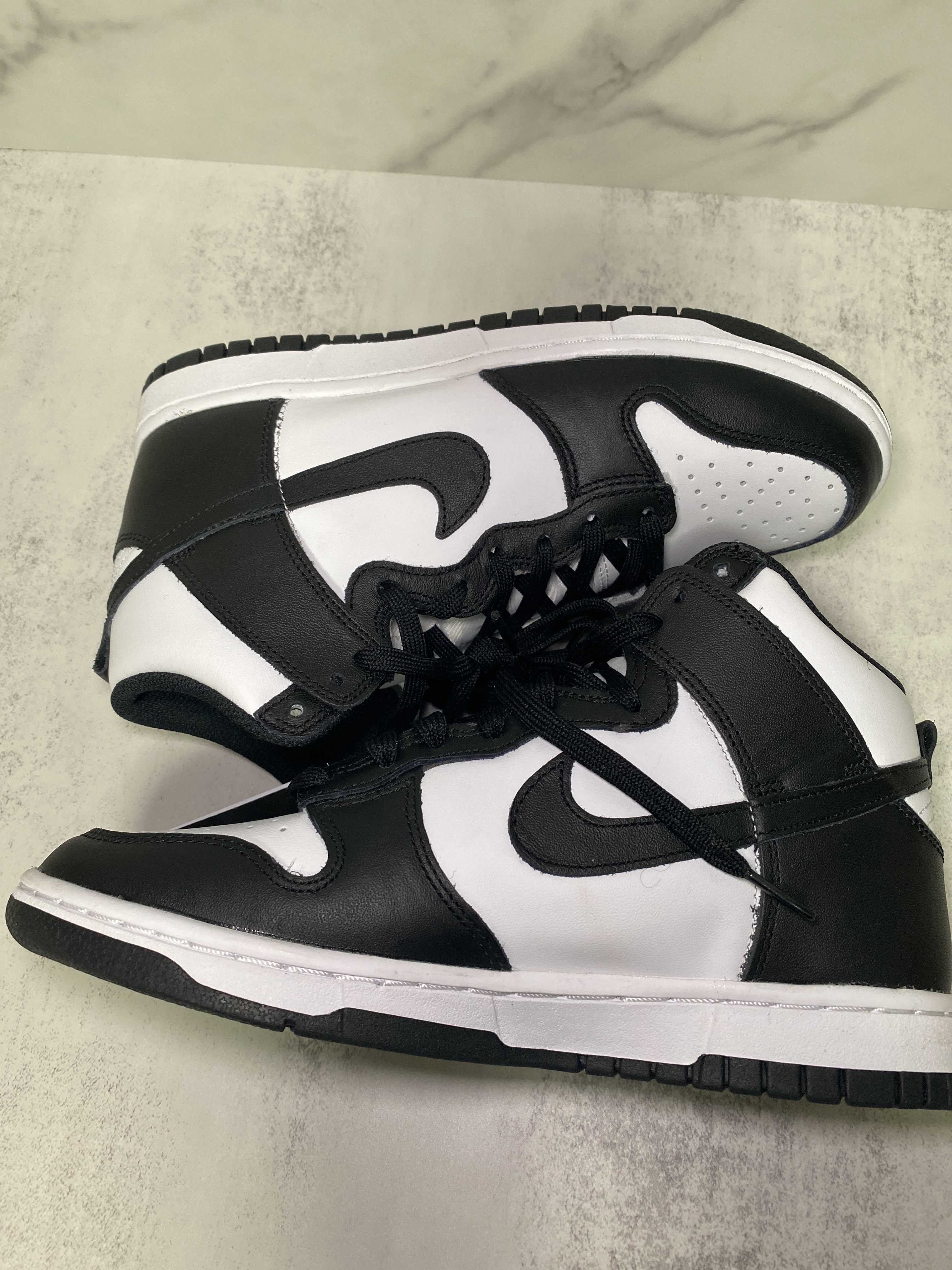 Nike Women's Dunk High "Black and White"