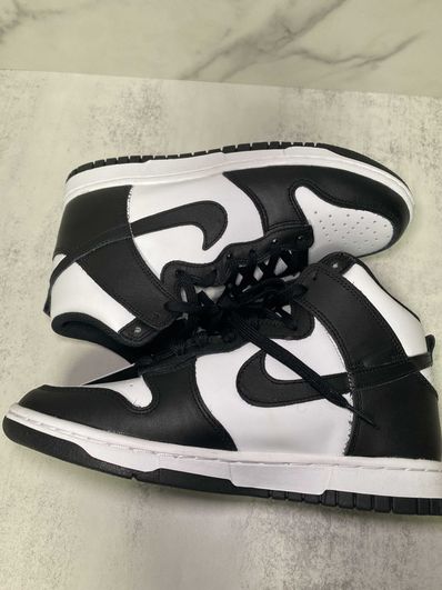 Nike Women's Dunk High "Black and White"