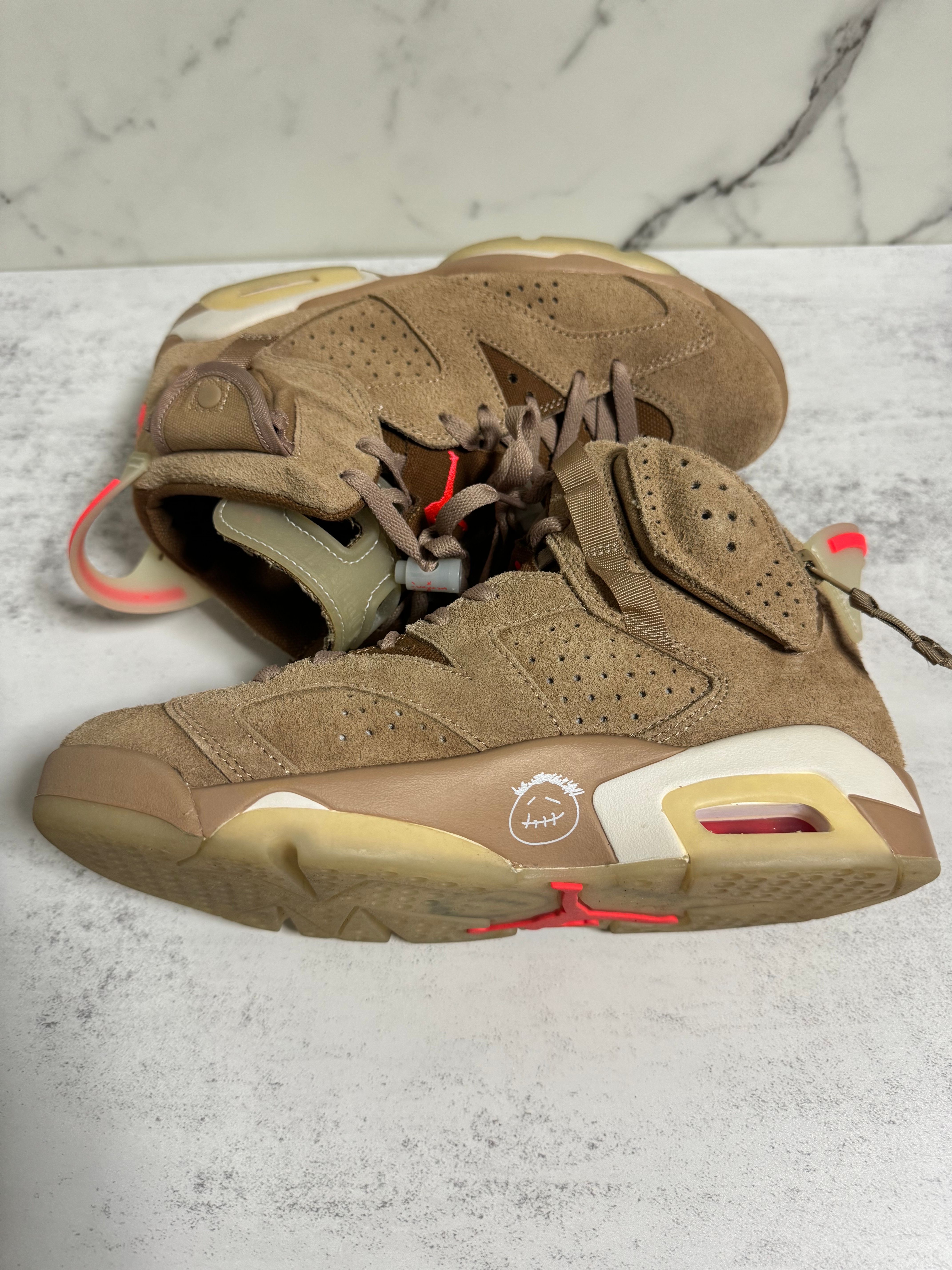 Travis Scott × Nike Air Jordan 6 "British Khaki"