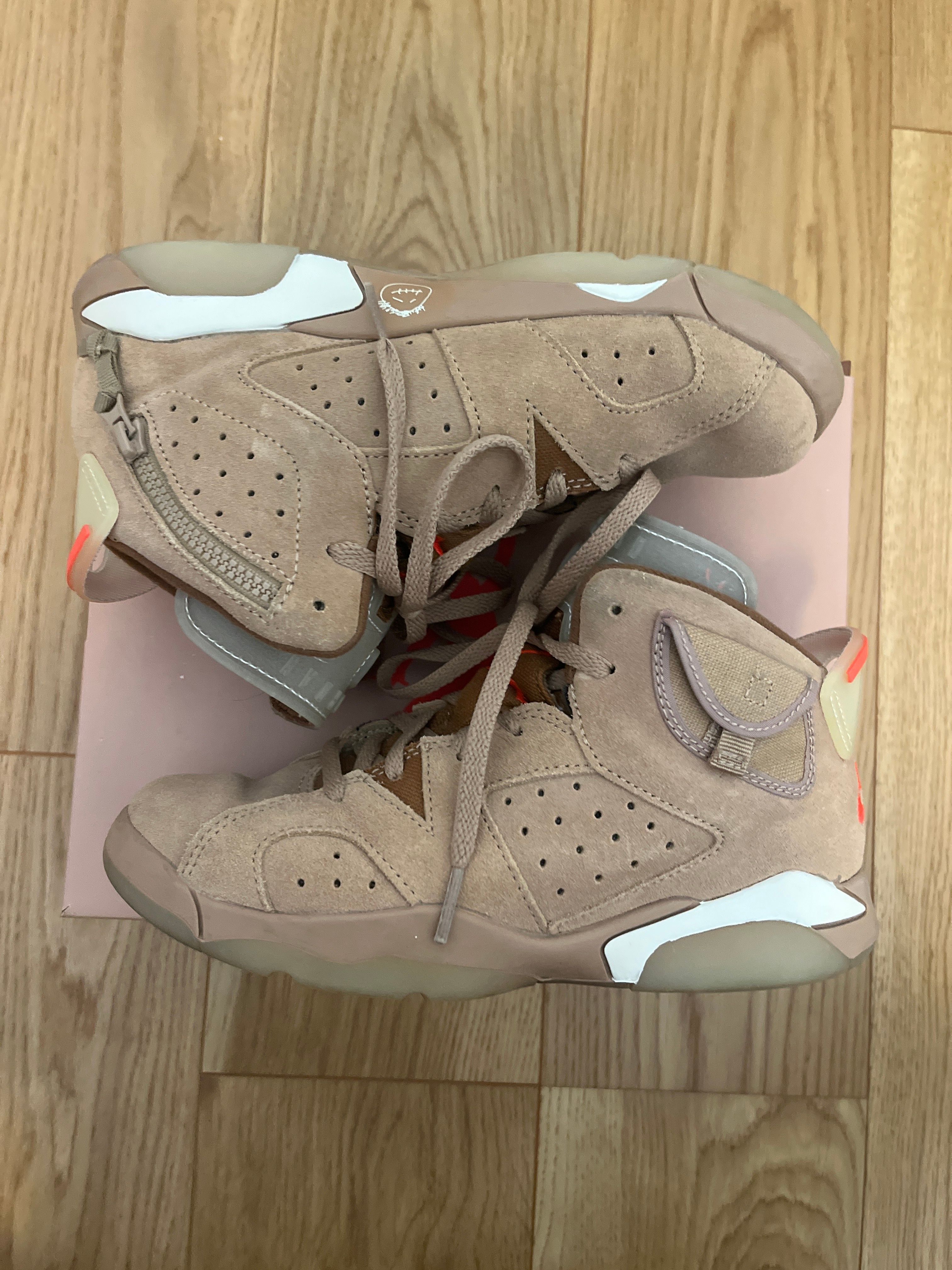 Travis Scott × Nike PS Air Jordan 6 "British Khaki"