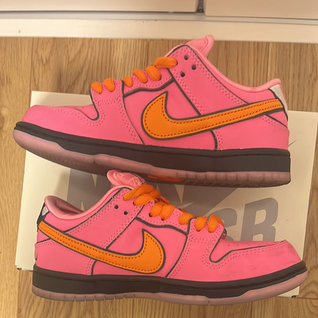 The Powerpuff Girls × Nike SB Dunk Low Pro QS "Blossom"