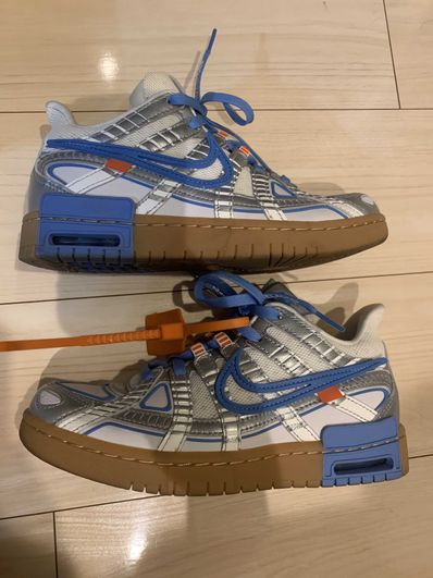 Off-White × Nike Air Rubber Dunk "White/University Blue"