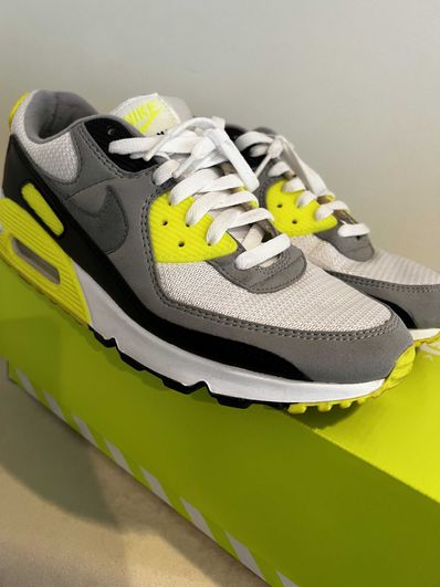 NIKE AIR MAX 90 "VOLT/PARTICLE GREY"