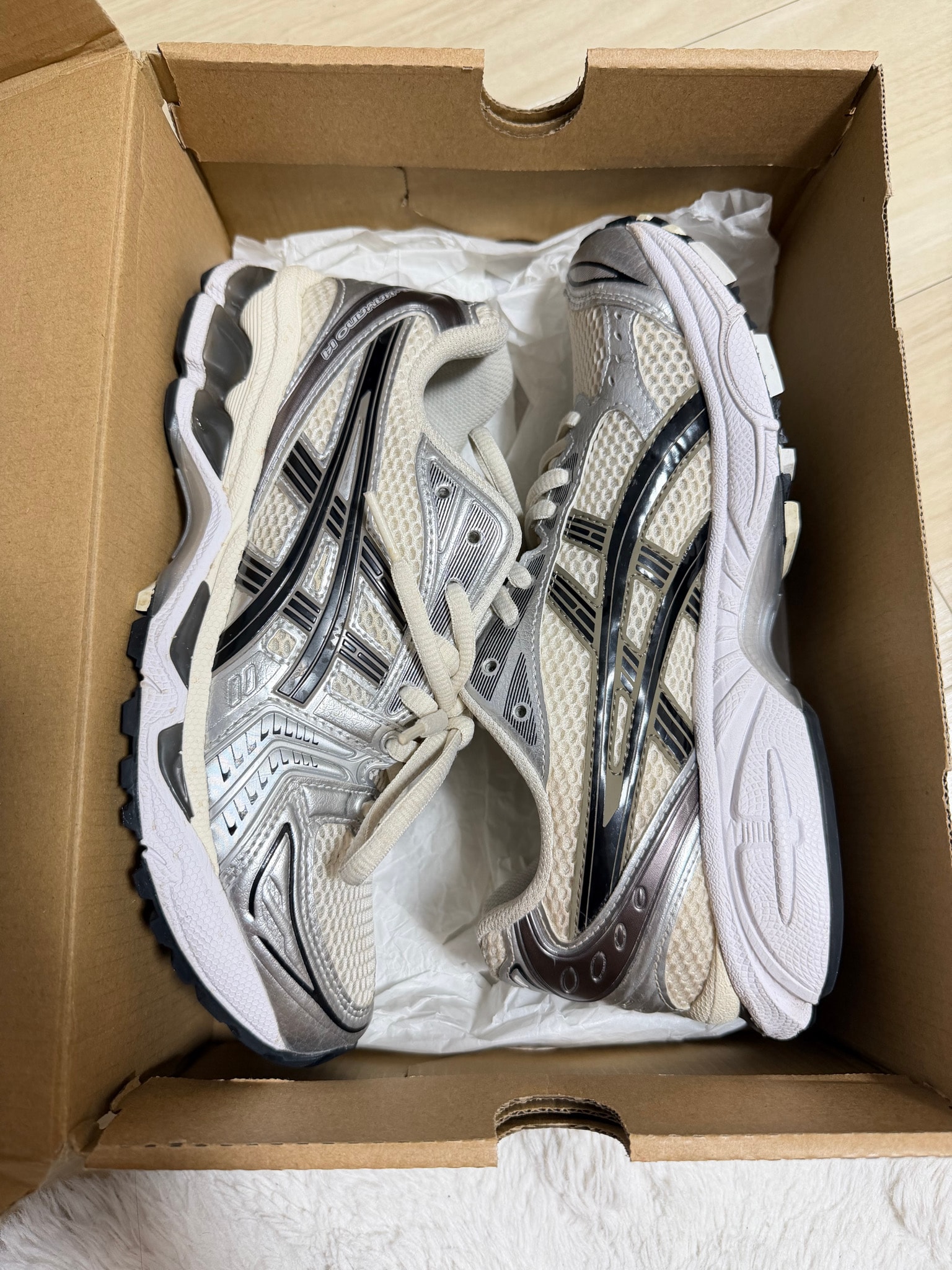 Asics Gel-Kayano 14 "Cream/Black"