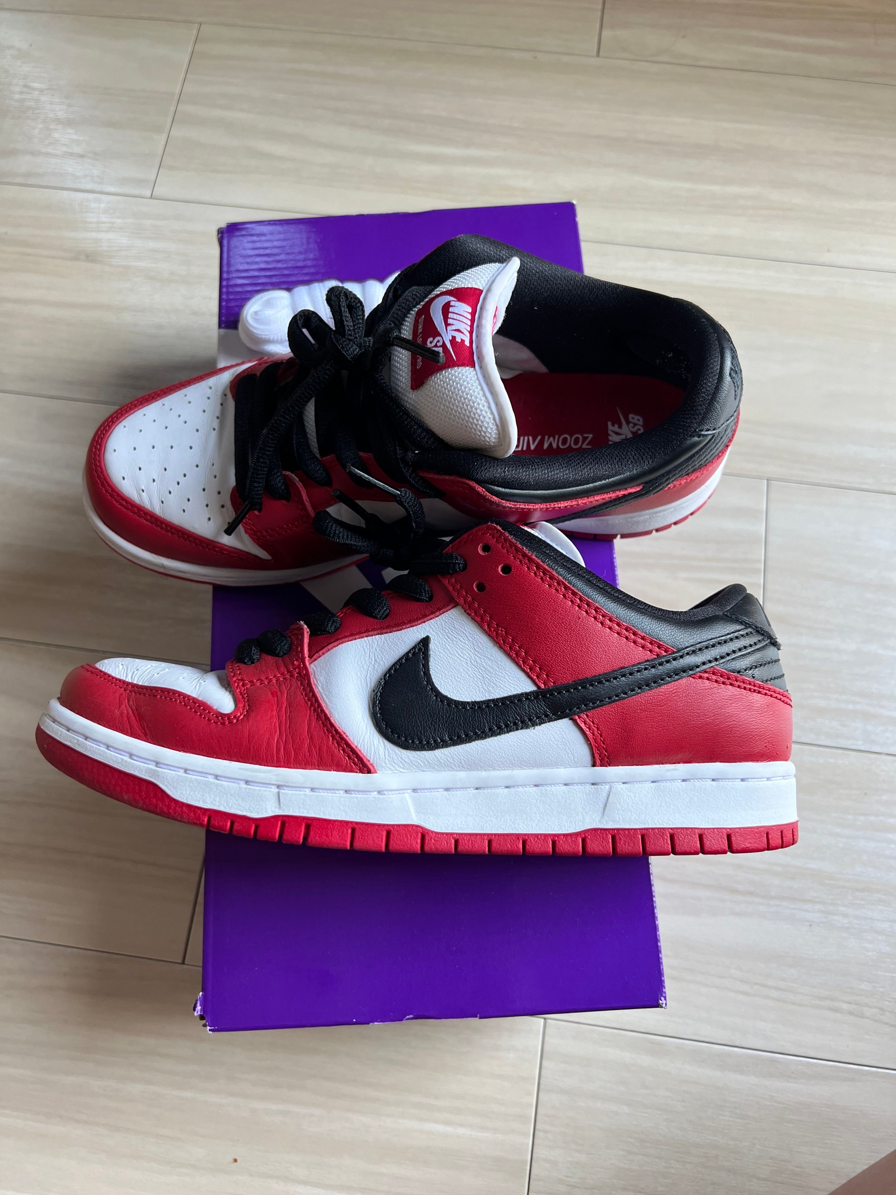 Nike SB Dunk Low Pro "J-Pack Chicago/Varsity Red and White"