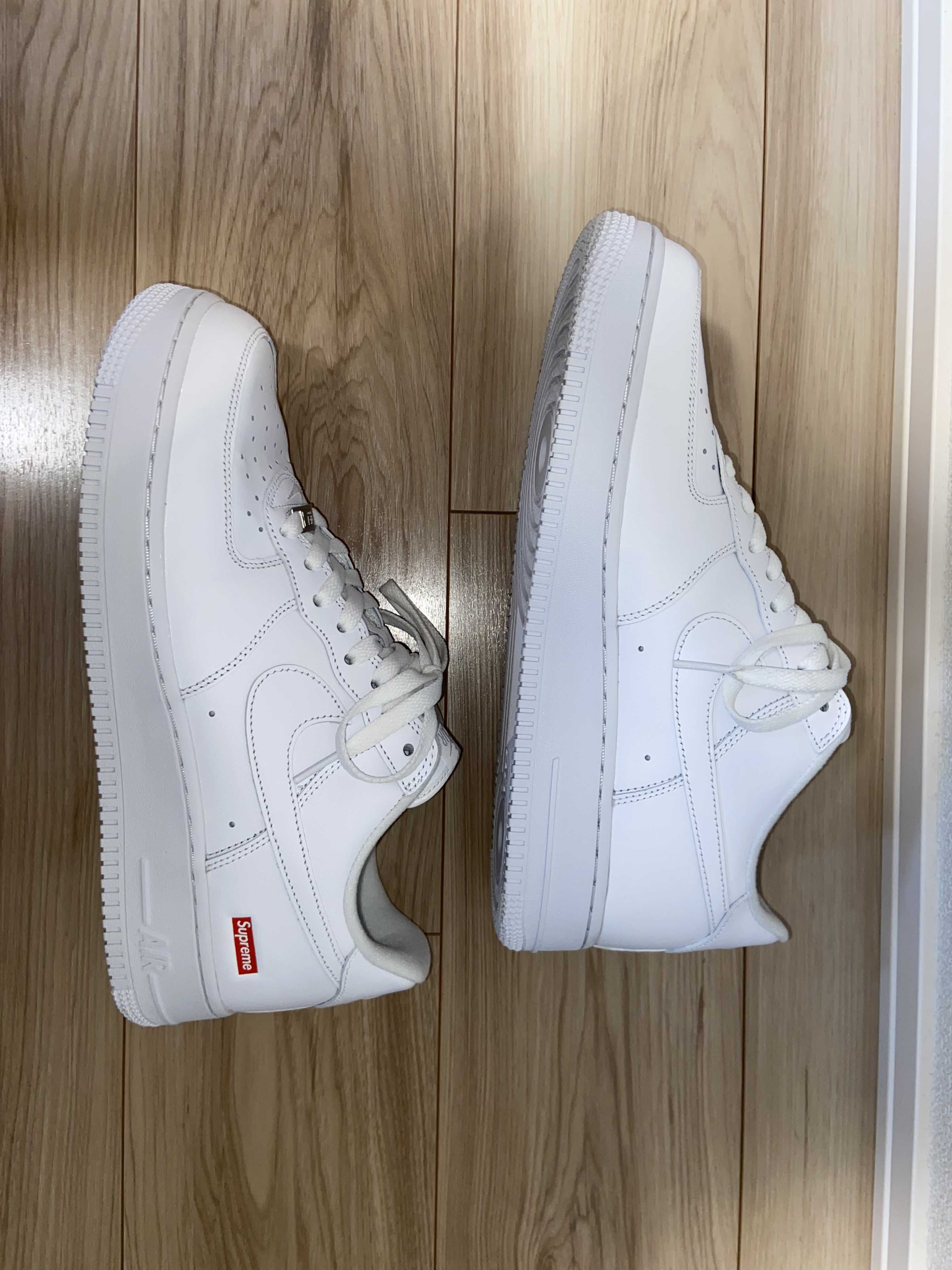 Supreme × Nike Air Force 1 Low "White"