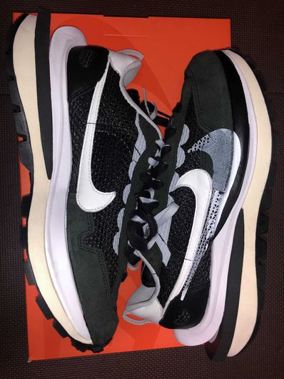 sacai × Nike Vapor Waffle "Black and White"