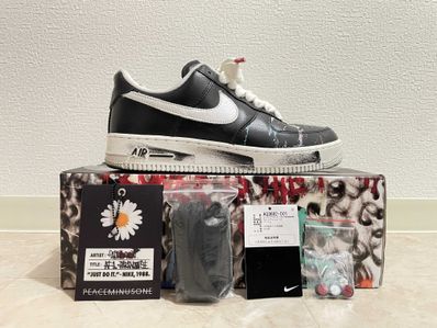PEACEMINUSONE × Nike Air Force 1 Low Para Noise "Black" / G-DRAGON