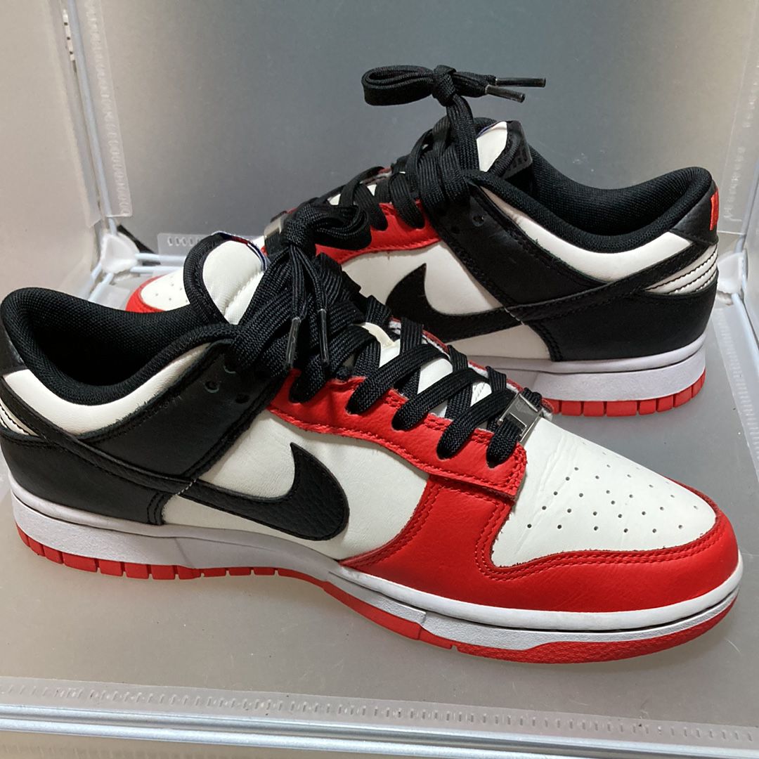NBA × Nike Dunk Low EMB 75th Anniversary "Chicago Bulls"