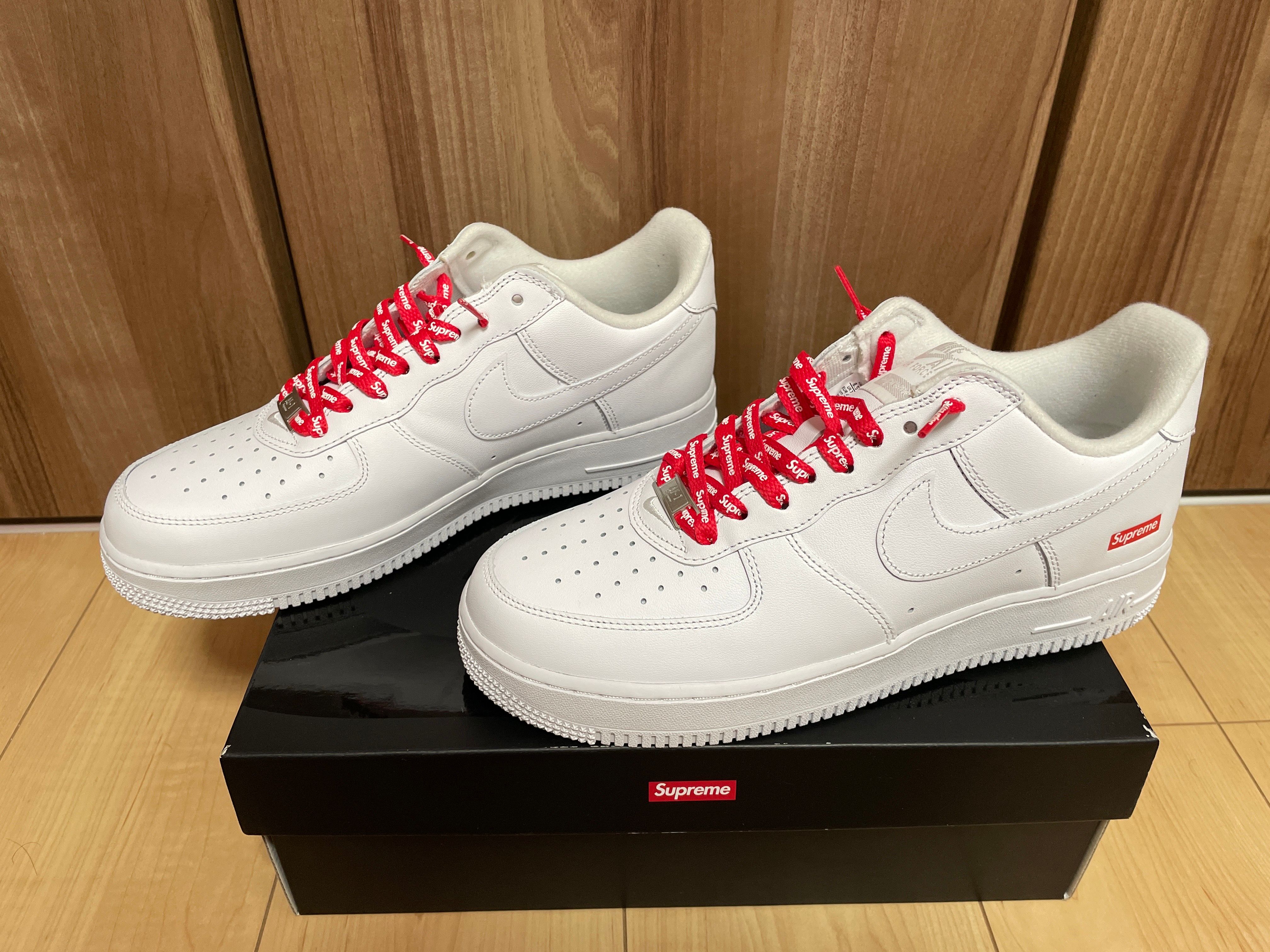 Supreme × Nike Air Force 1 Low "White"