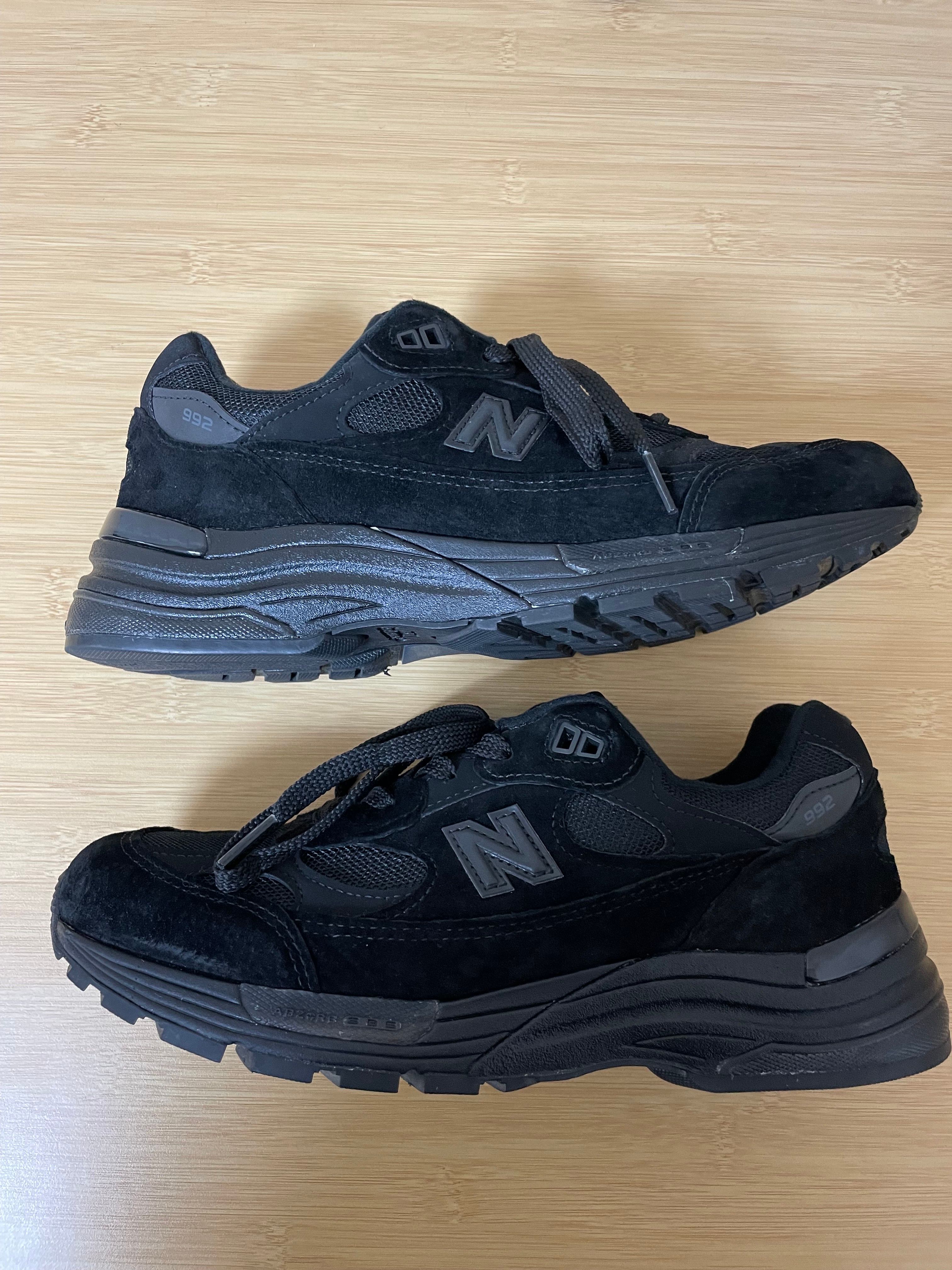 New Balance 992 "Triple Black"