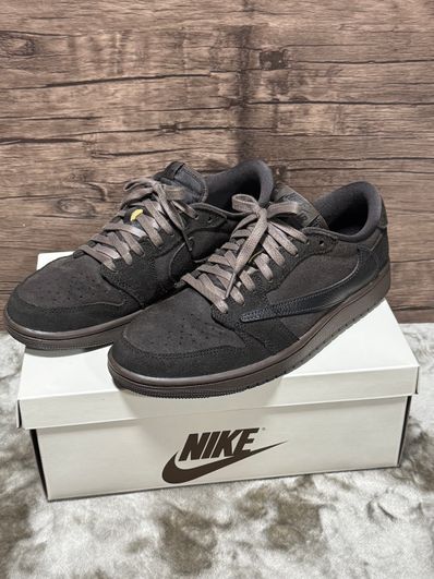 Travis Scott × Nike Air Jordan 1 Low OG SP "Velvet Brown and Dark Mocha"