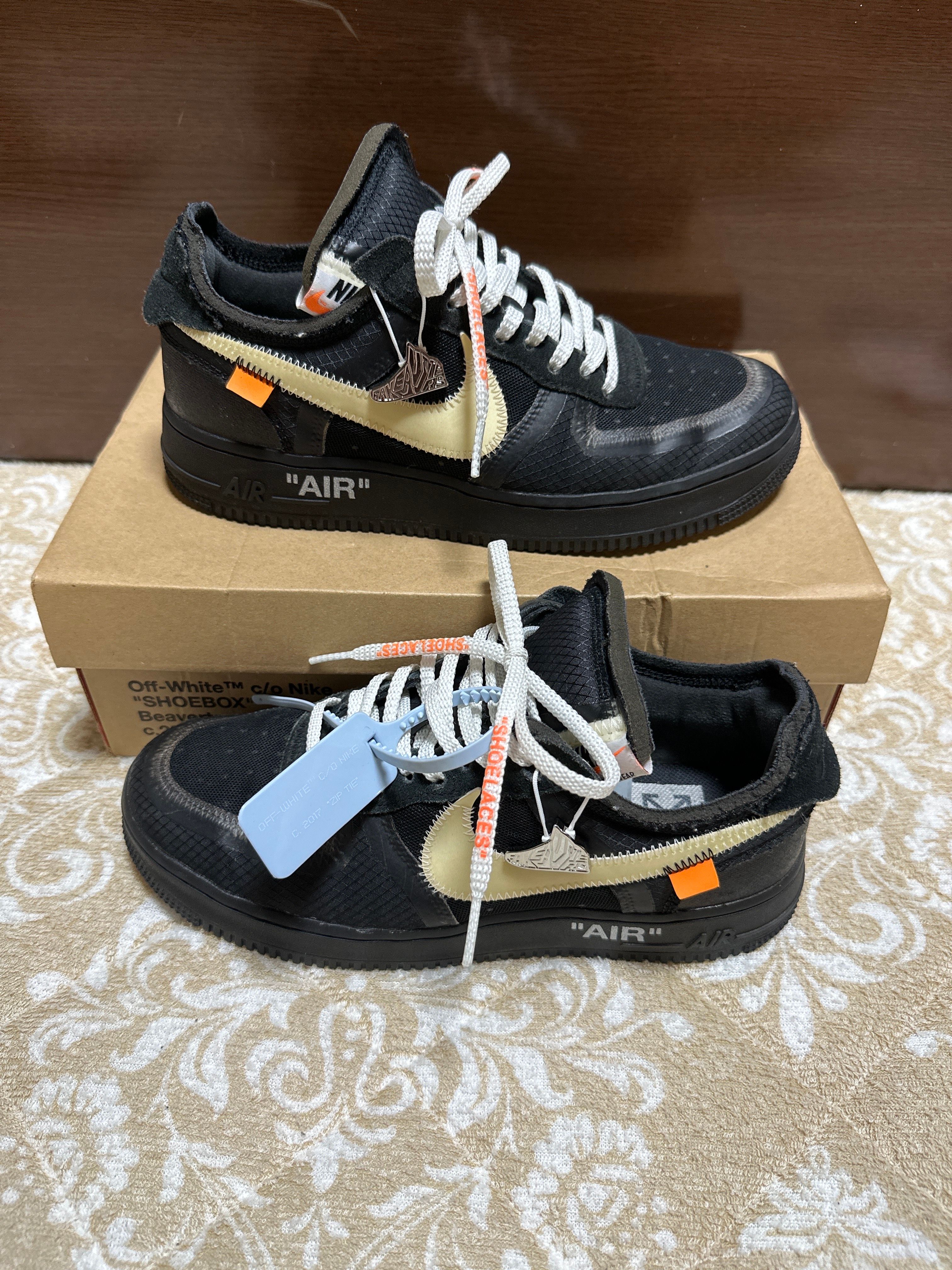 Off-White × Nike Air Force 1 Low "Black"