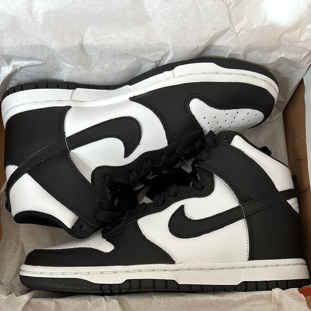 Nike Women's Dunk High "Black and White"