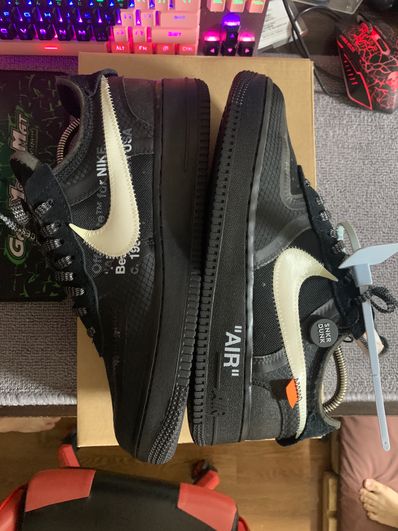 Off-White × Nike Air Force 1 Low "Black"