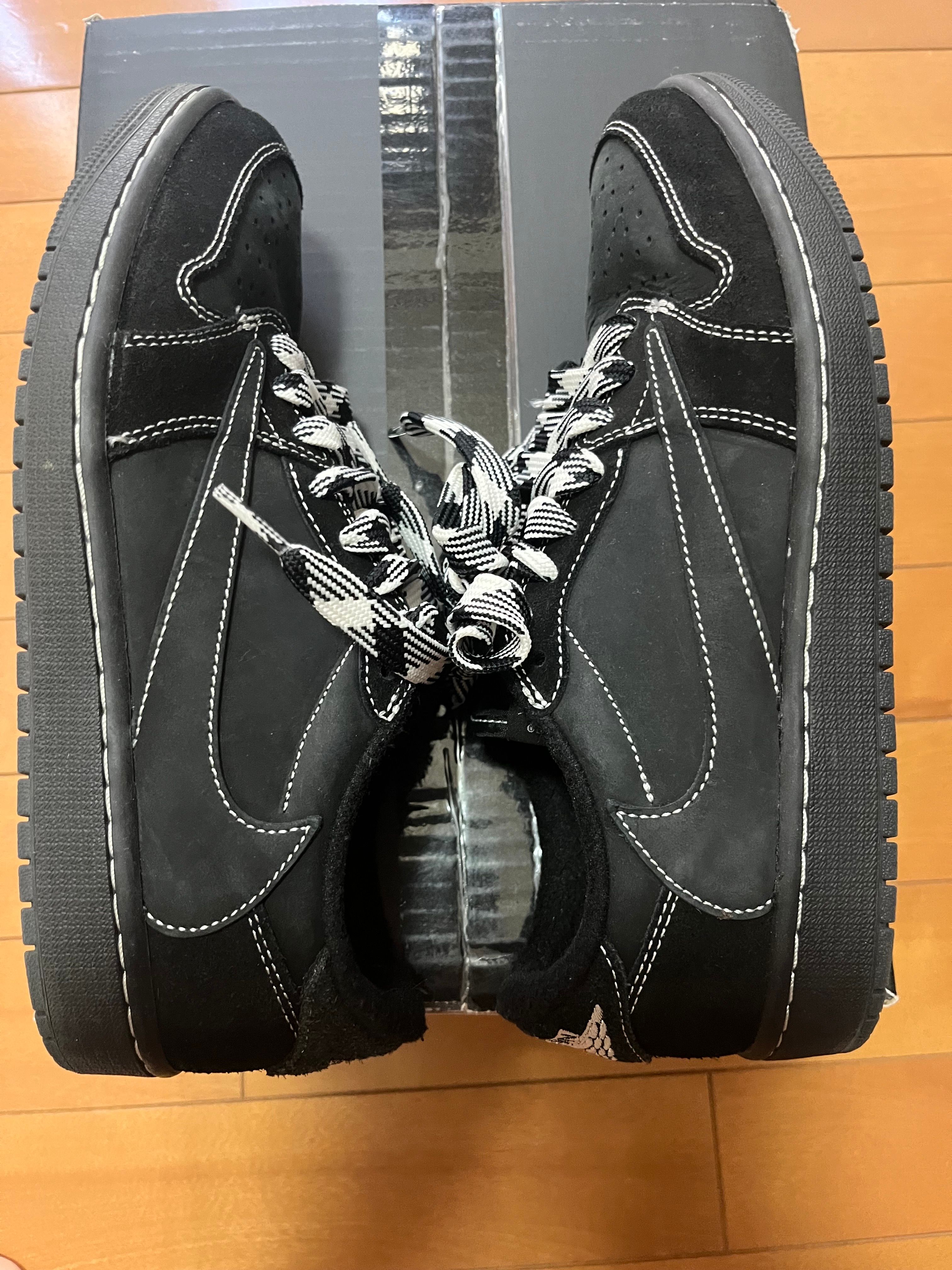 Travis Scott × Nike Air Jordan 1 Low OG SP "Black Phantom"