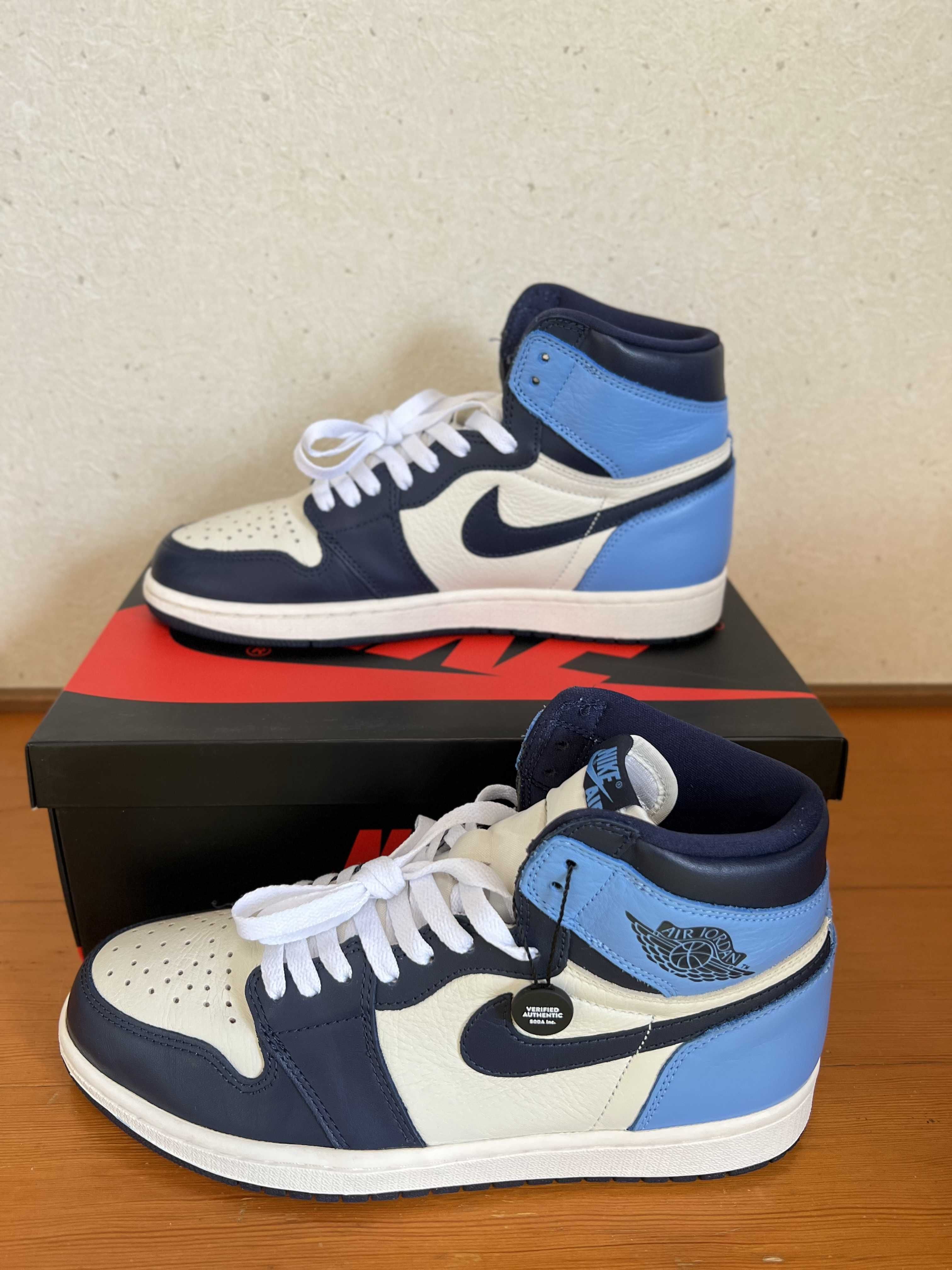 Nike Air Jordan 1 Retro High OG "Obsidian/University Blue"