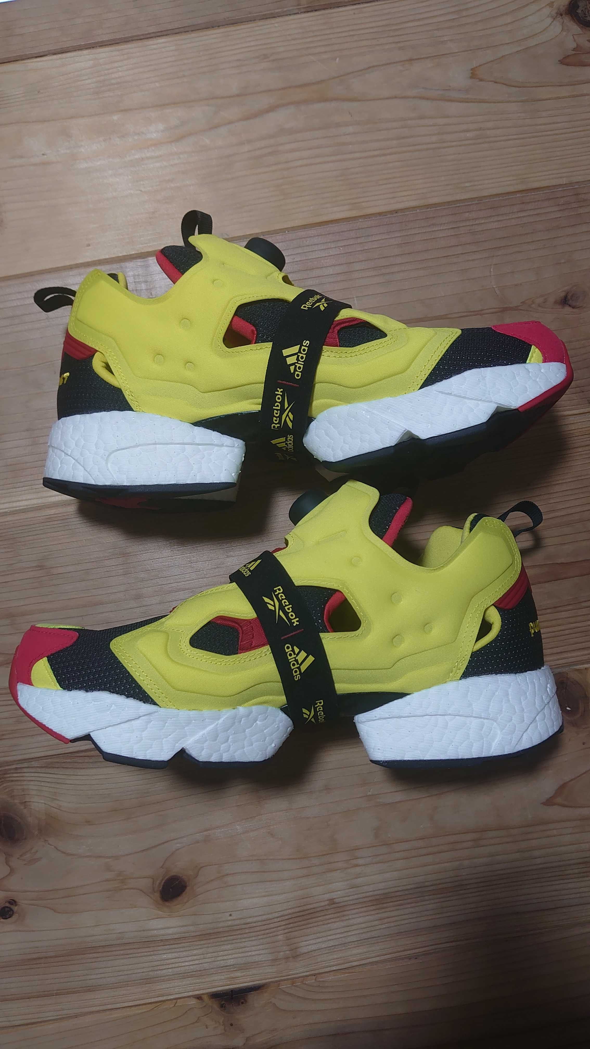 ADIDAS × REEBOK INSTAPUMP FURY BOOST OG  "YELLOW/RED"