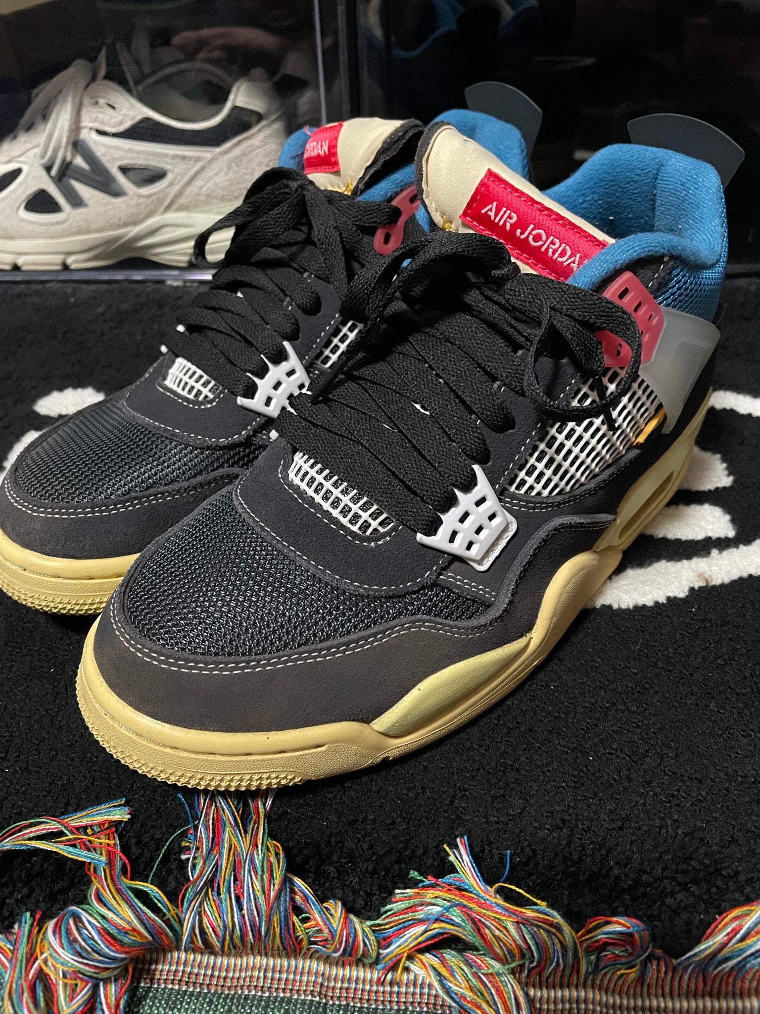 UNION × Nike Air Jordan 4 "Off Noir"