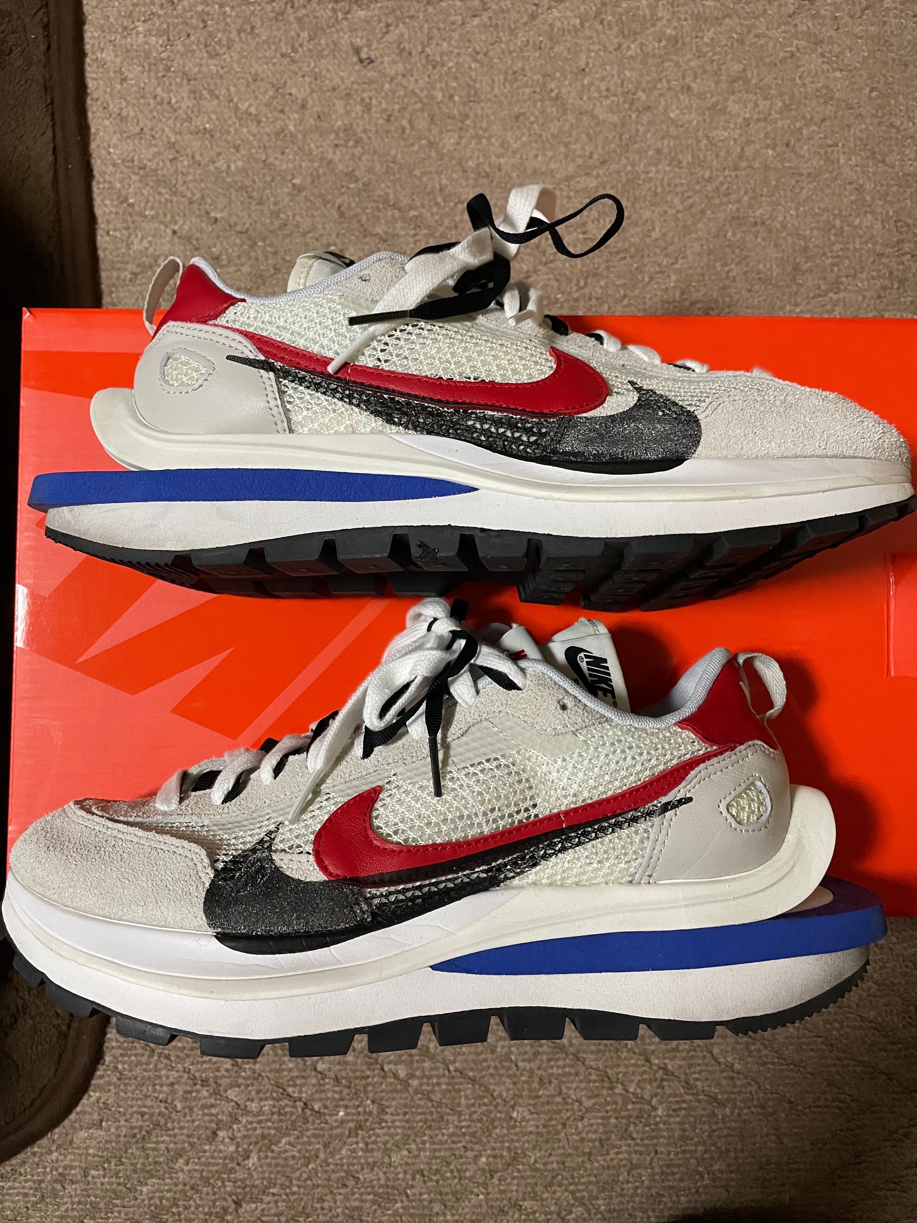 sacai × Nike Vapor Waffle "Royal Fuchsia"