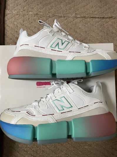 Jaden Smith × New Balance Vision Racer "Cream Blue"