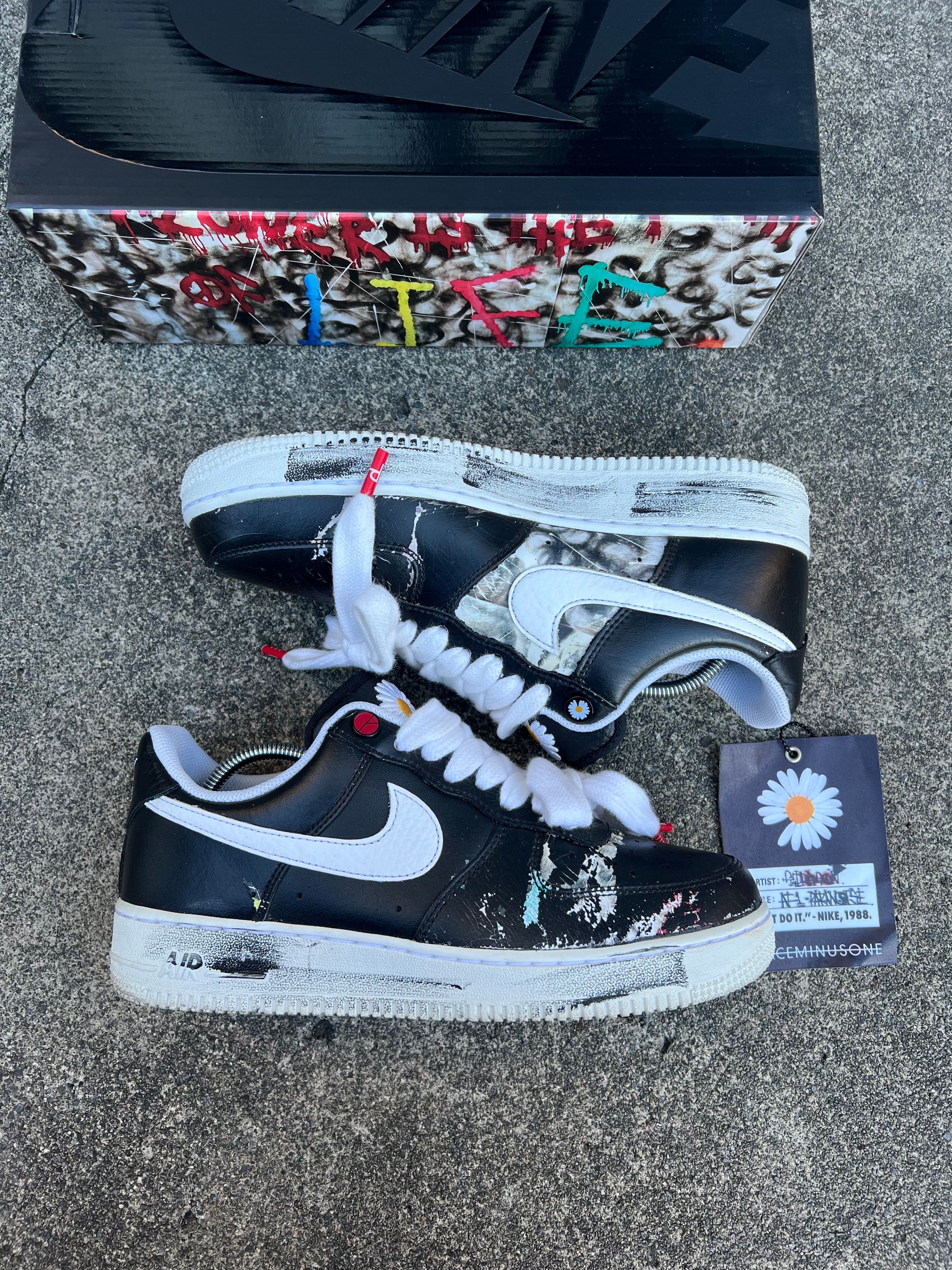 PEACEMINUSONE × Nike Air Force 1 Low Para Noise "Black" / G-DRAGON