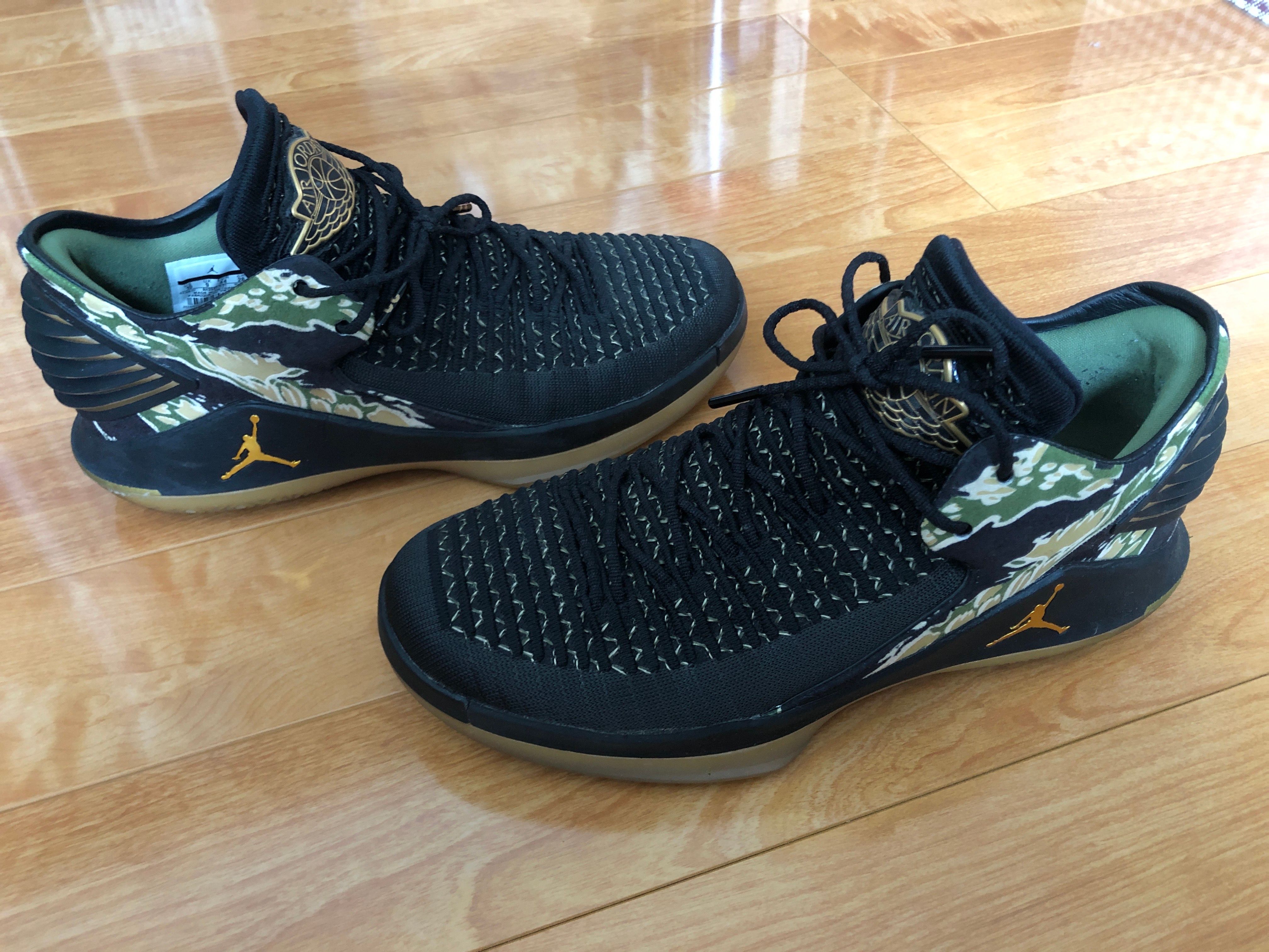 Nike Air Jordan 32 Low "Camo Black"