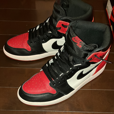 Nike Air Jordan 1 Retro High OG "Bred Toe"
