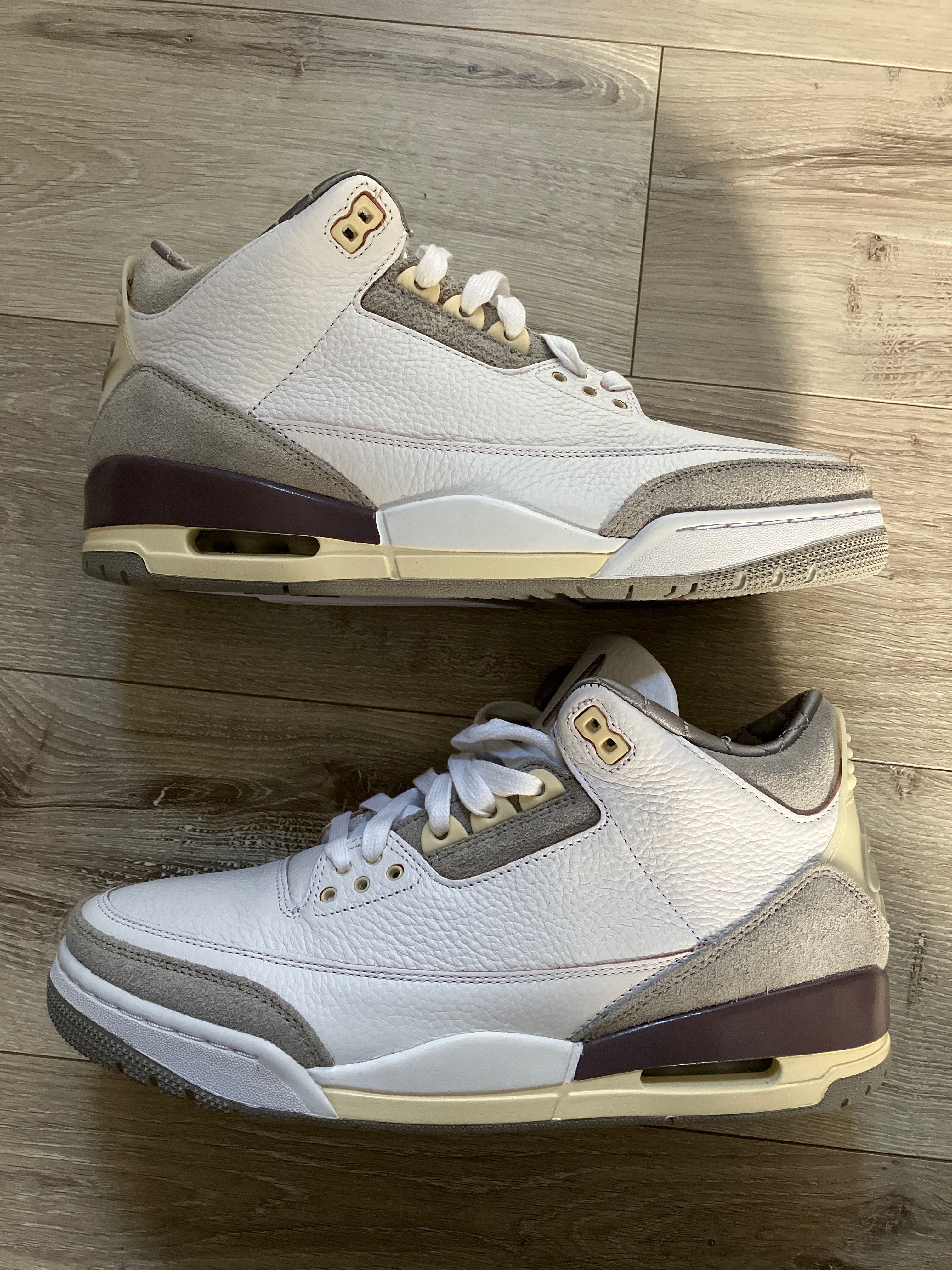 A Ma Maniere × Nike Women's Air Jordan 3 Retro SP "White/Medium Grey Violet Ore"