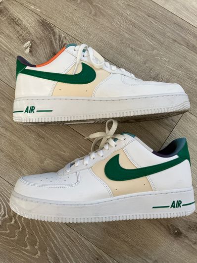 Nike Air Force 1 Low ’07 LV8 EMB "White and Malachite"