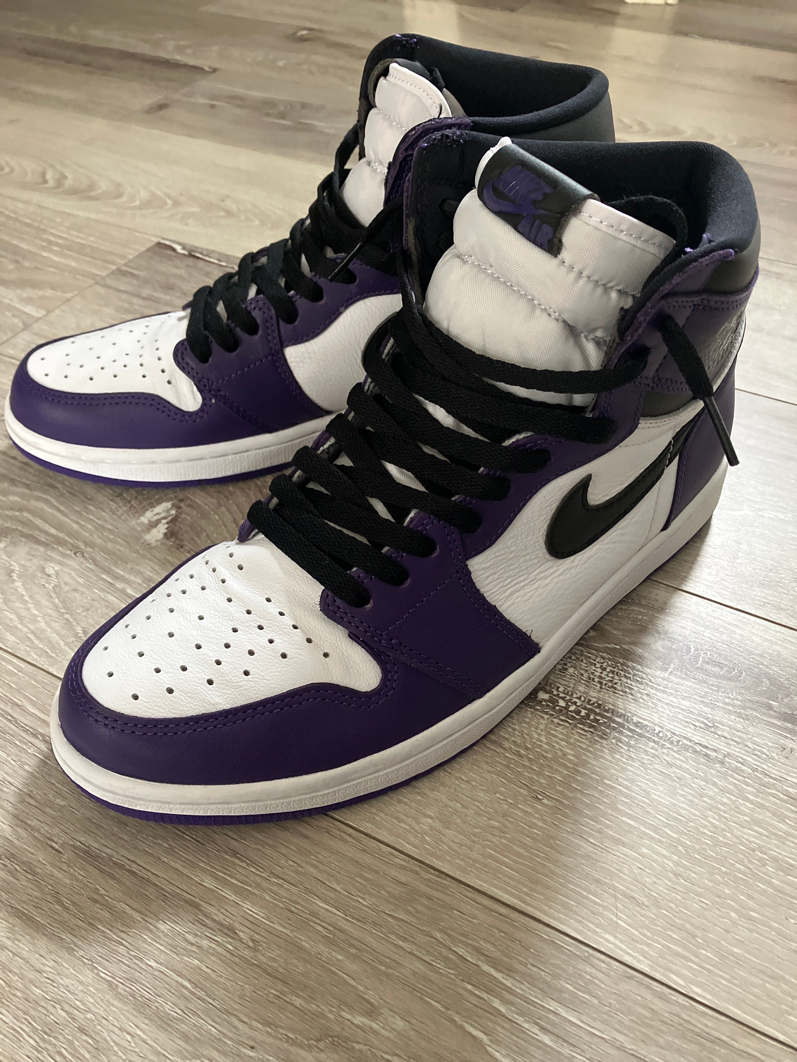 Nike Air Jordan 1 Retro High OG "Court Purple White/Black" (2020)
