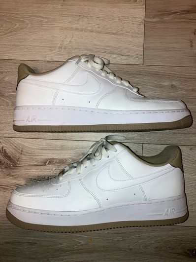 Nike Air Force 1 Low '07 "White/Khaki/White"
