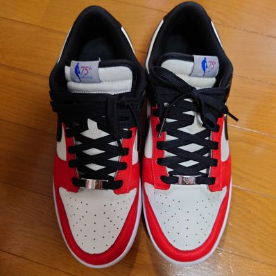 NBA × Nike Dunk Low EMB 75th Anniversary "Chicago Bulls"