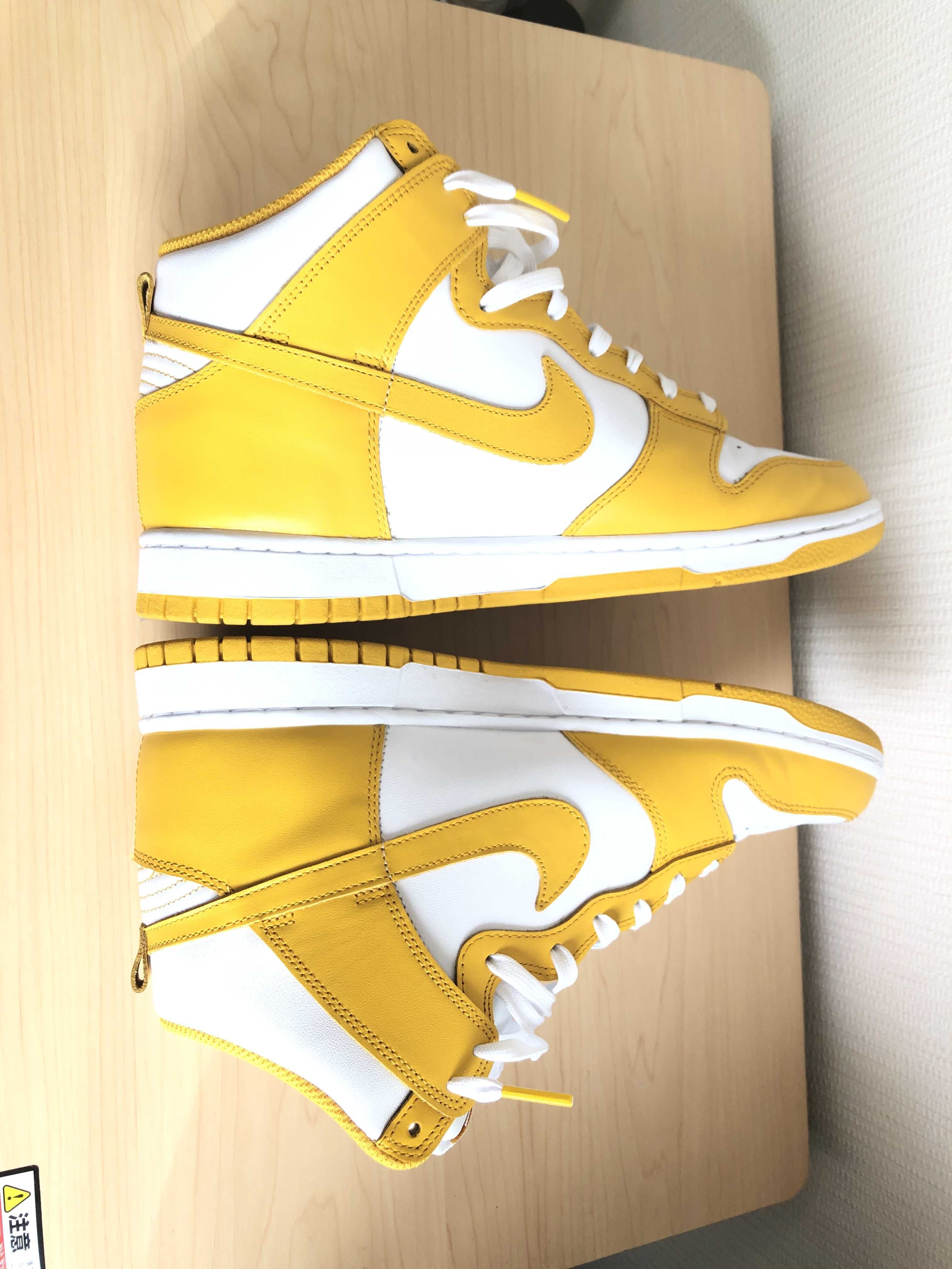 NIKE Women's DUNK HIGH "DARK SULFUR"