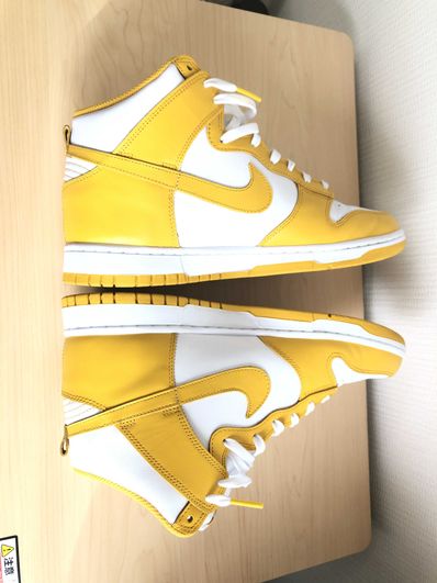 NIKE Women's DUNK HIGH "DARK SULFUR"