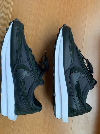 sacai × Nike LDV Waffle "Triple Black"