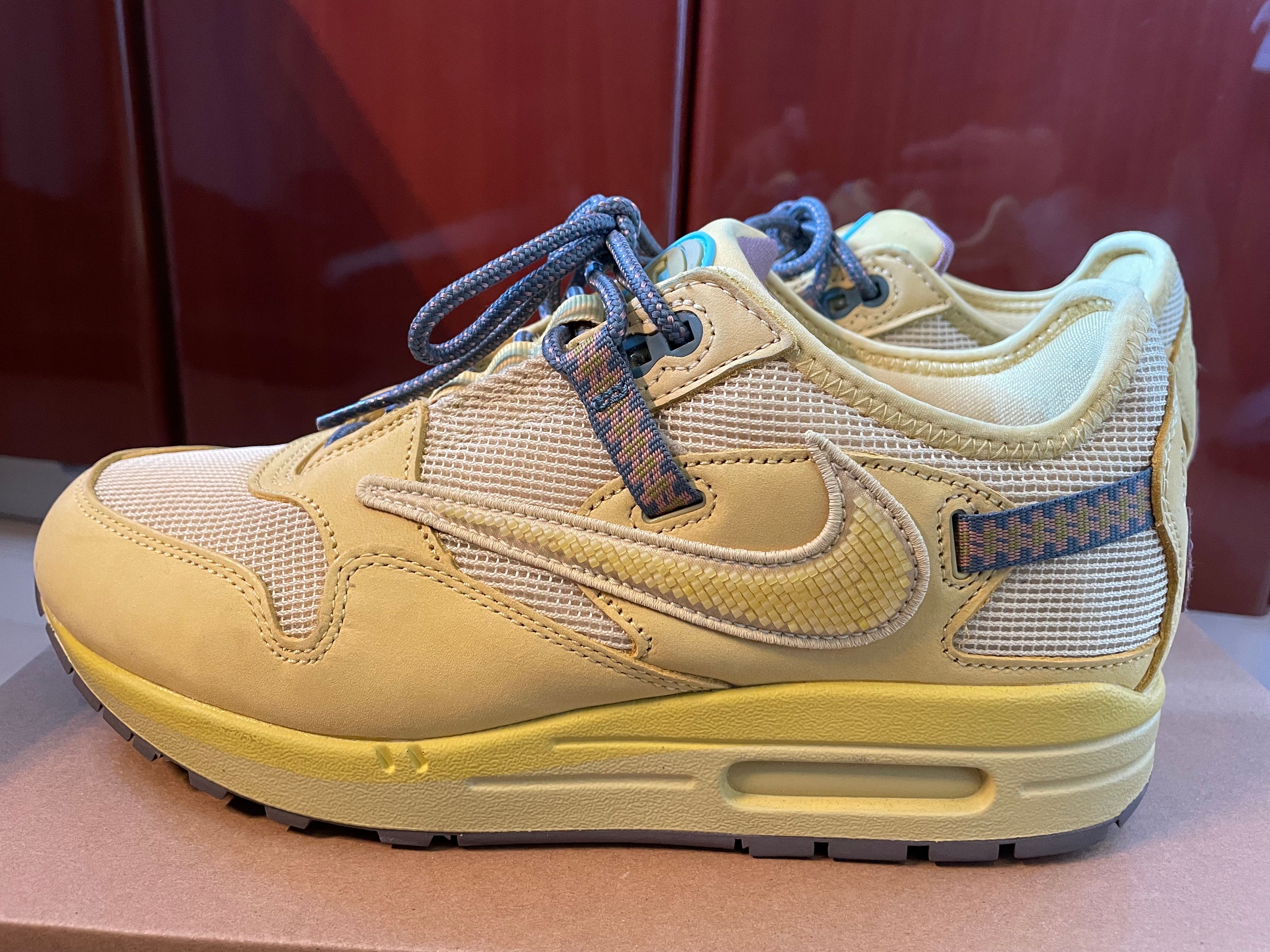 Travis Scott × Nike Air Max 1 "CACT.US Gold"
