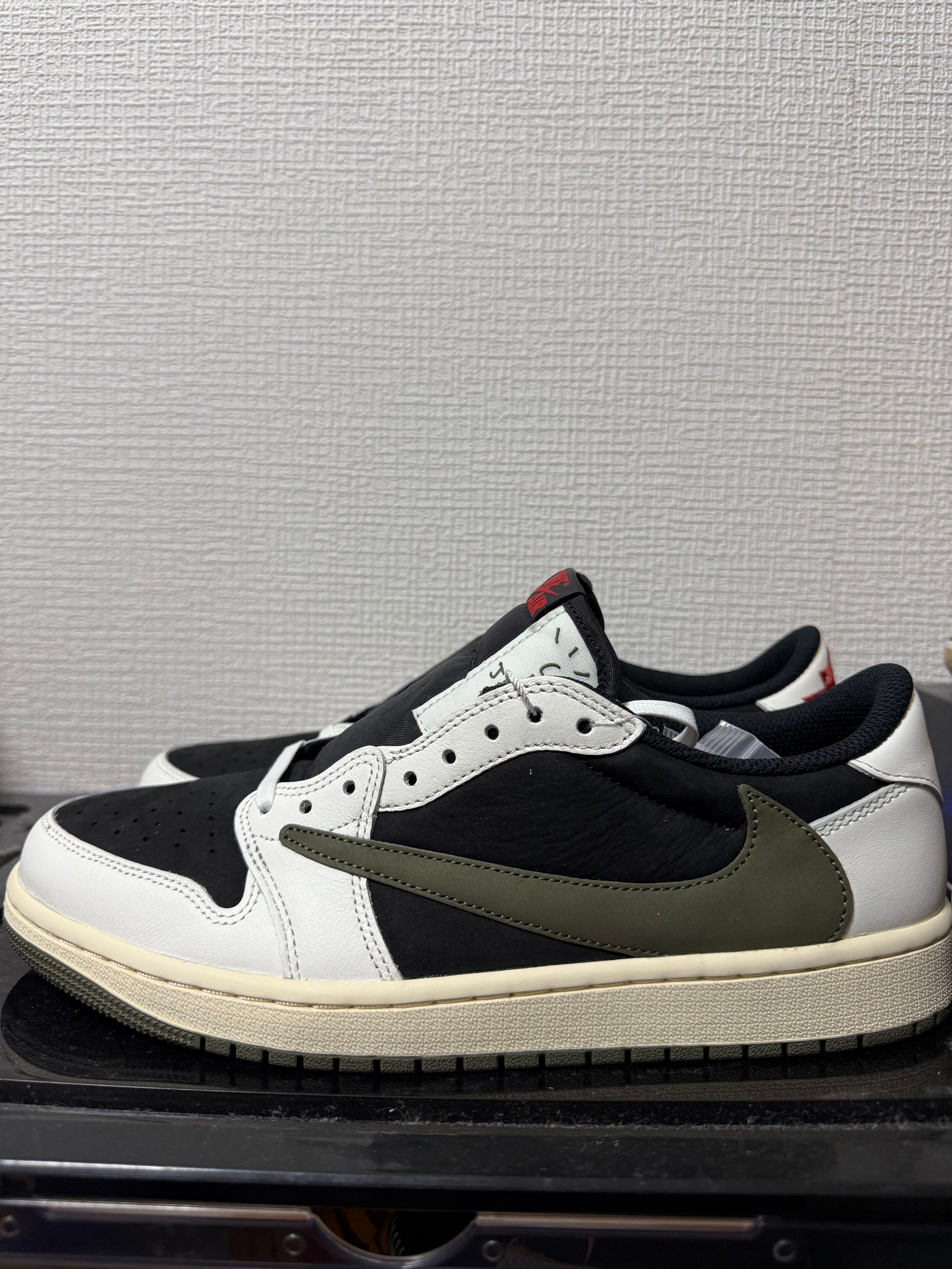 Travis Scott × Nike Women's Air Jordan 1 Low OG "Medium Olive"