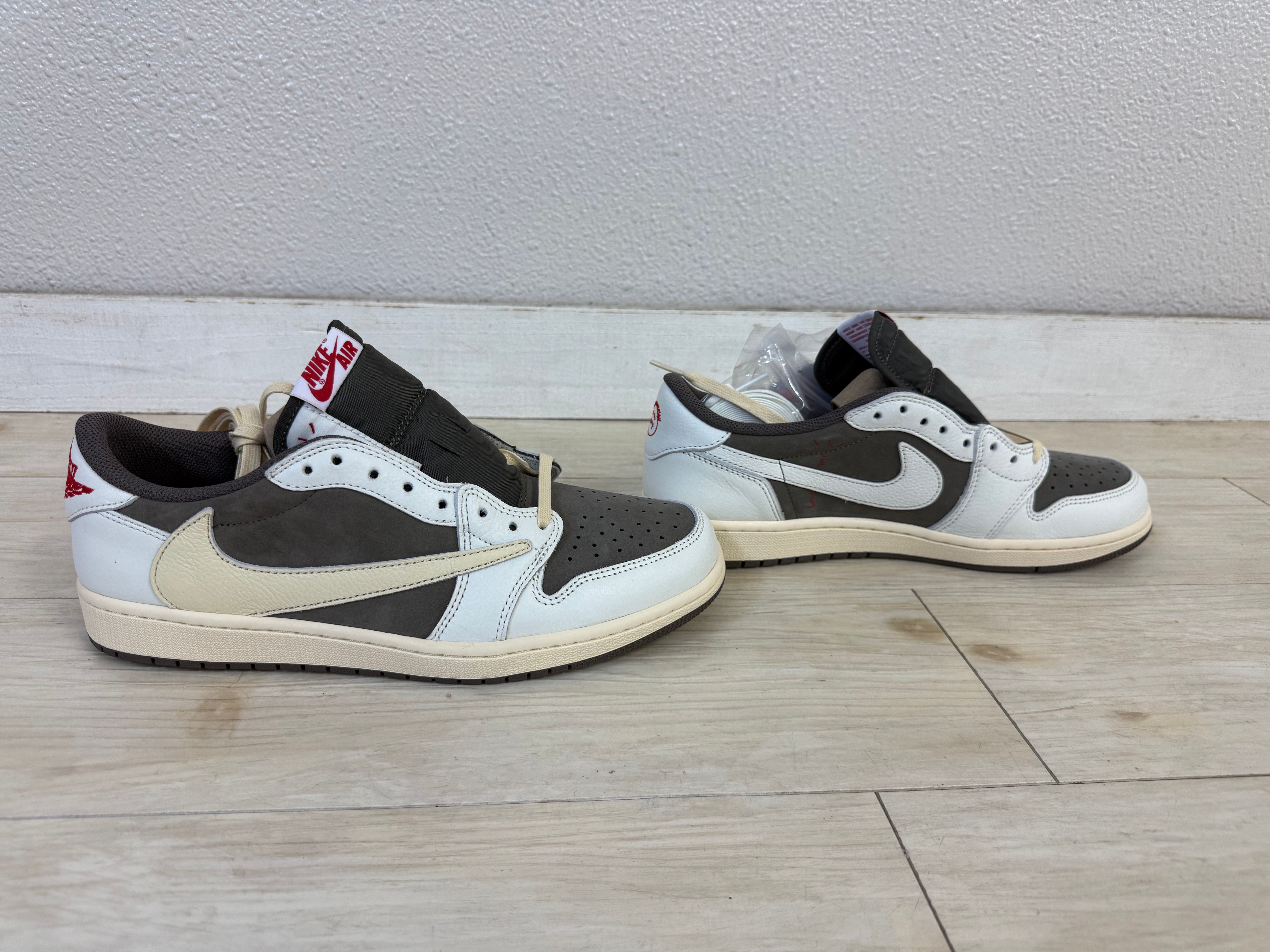 Travis Scott × Nike Air Jordan 1 Low OG SP "Reverse Mocha/Sail and Ridgerock"