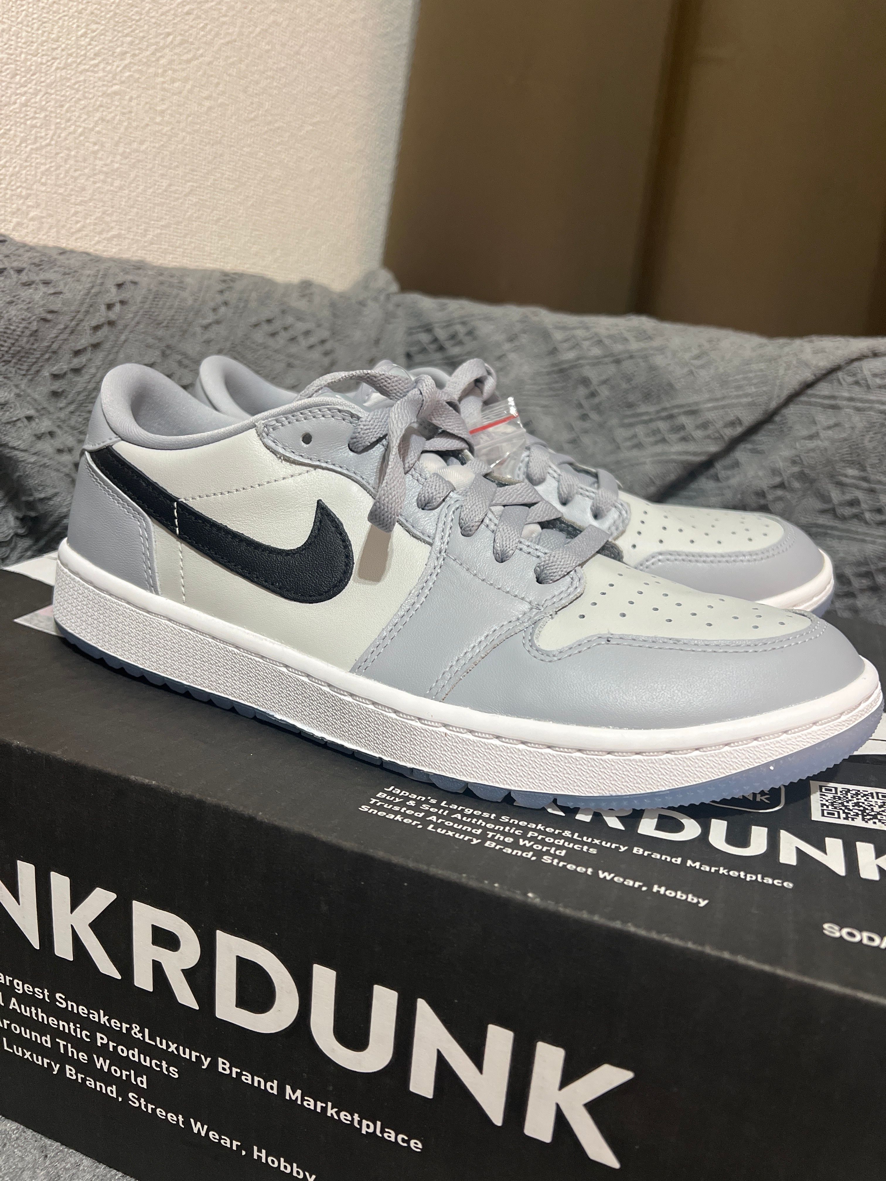 Nike Air Jordan 1 Low Golf "Wolf Grey/Photon Dust/White/Black"