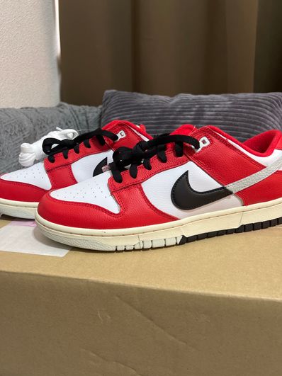 Nike Dunk Low Retro PRM "Chicago Split"