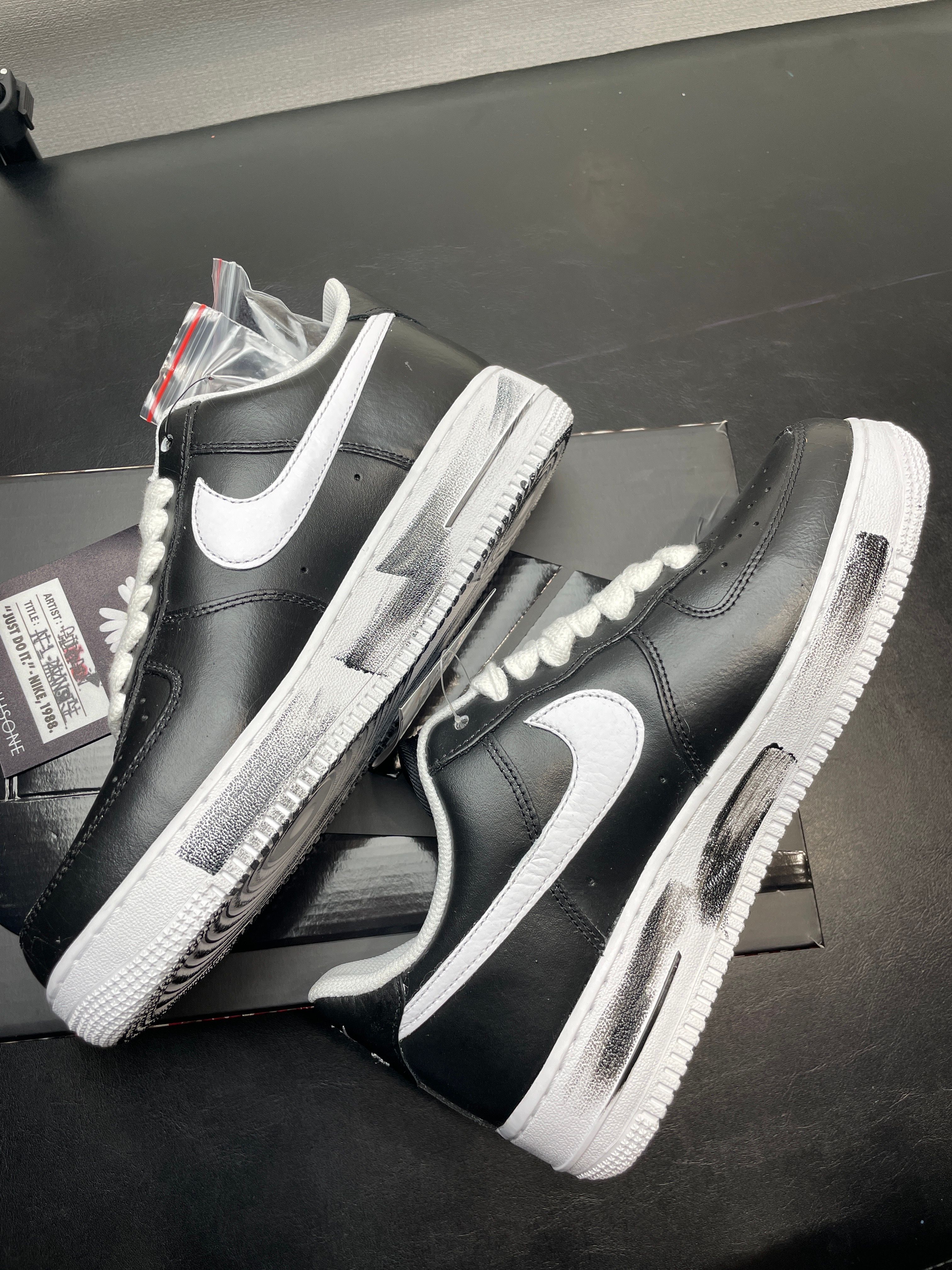 PEACEMINUSONE × Nike Air Force 1 Low Para Noise "Black" / G-DRAGON