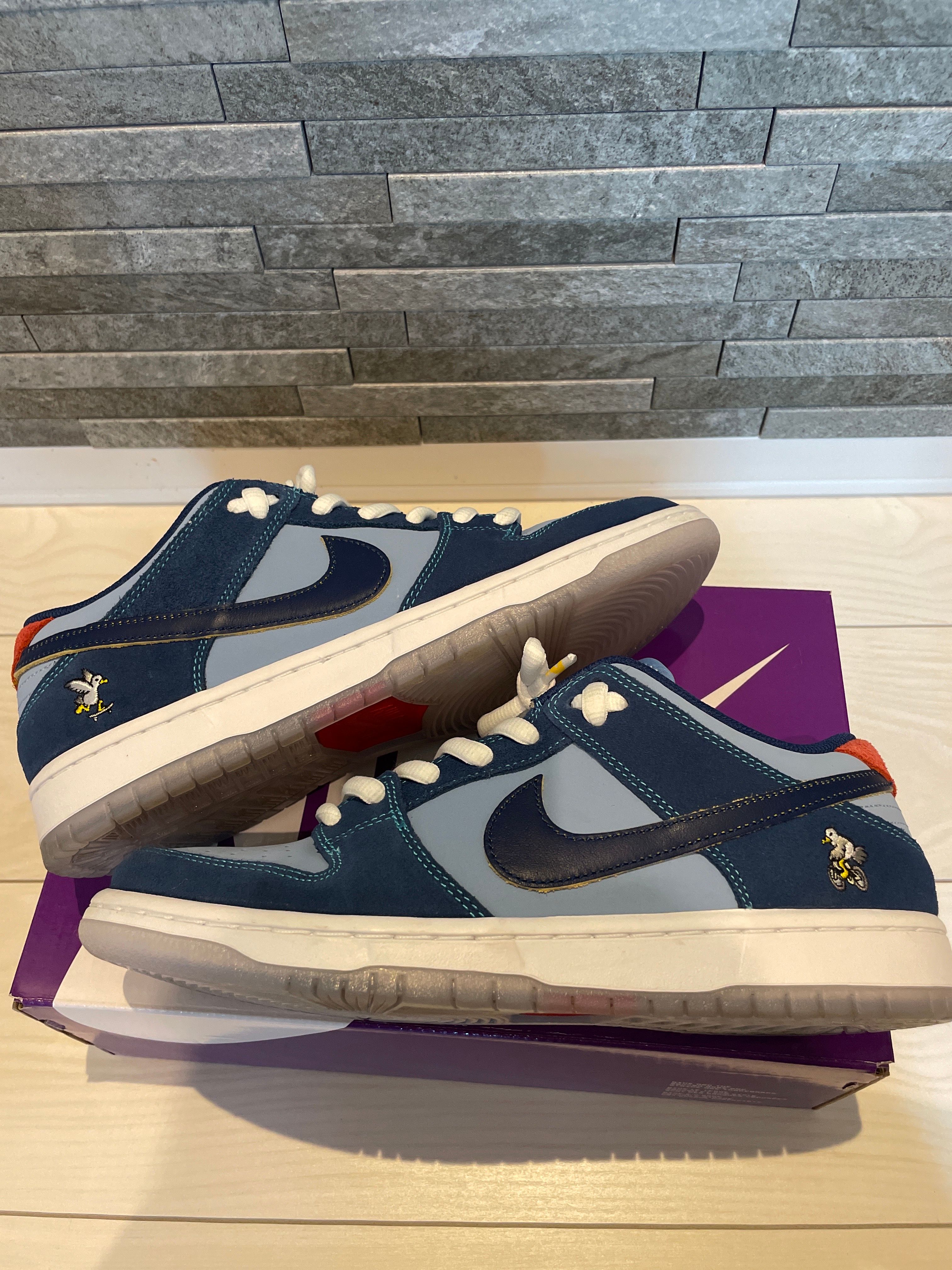 Why So Sad? × Nike SB Dunk Low "Coastal Blue/Speed Yellow-University Red"