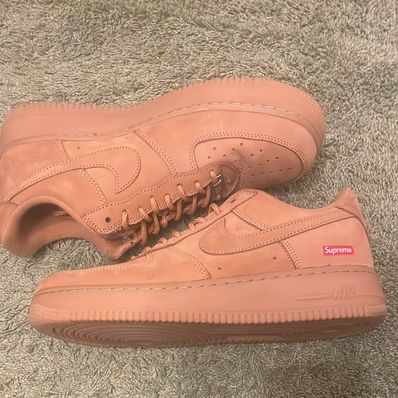 Supreme × Nike Air Force 1 Low "Flax/Wheat"